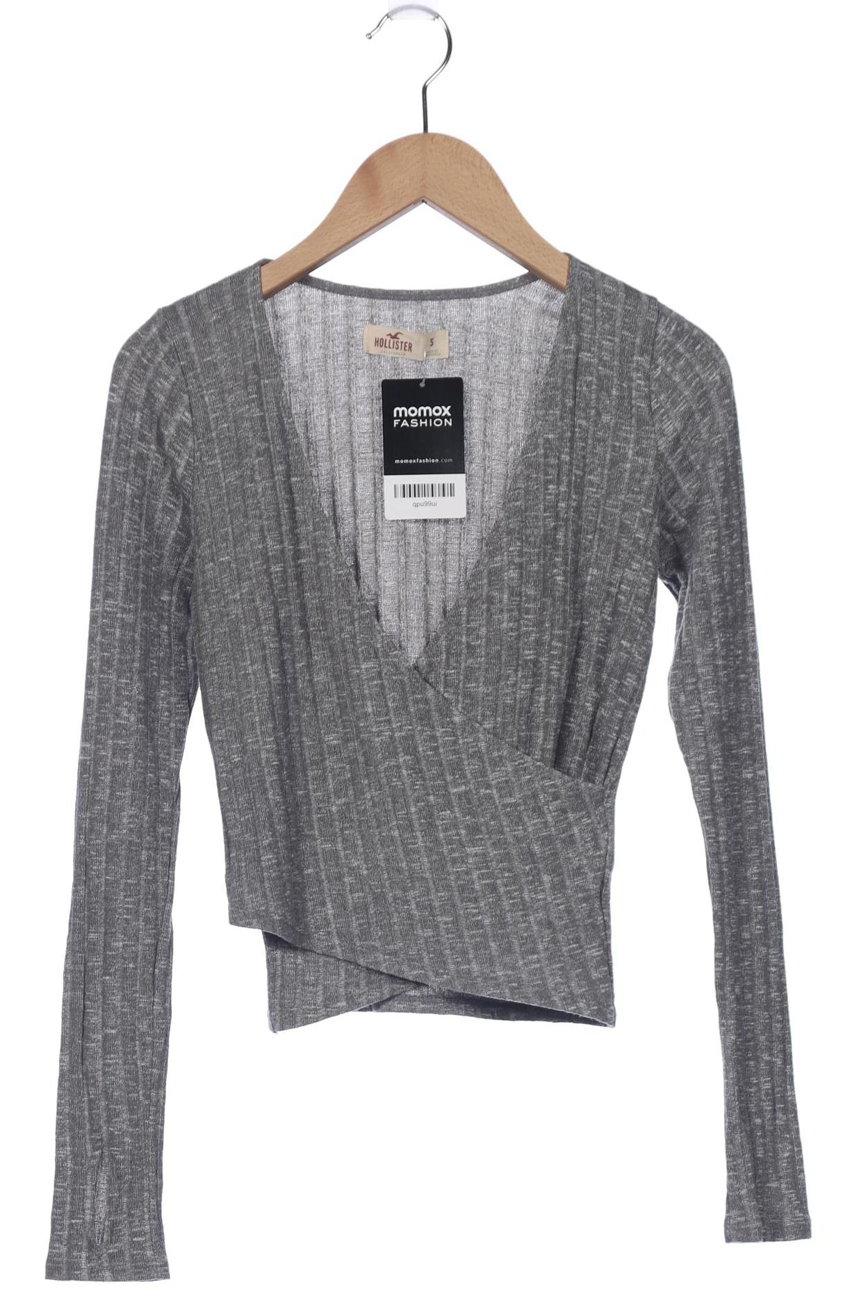 

Hollister Damen Langarmshirt, grau