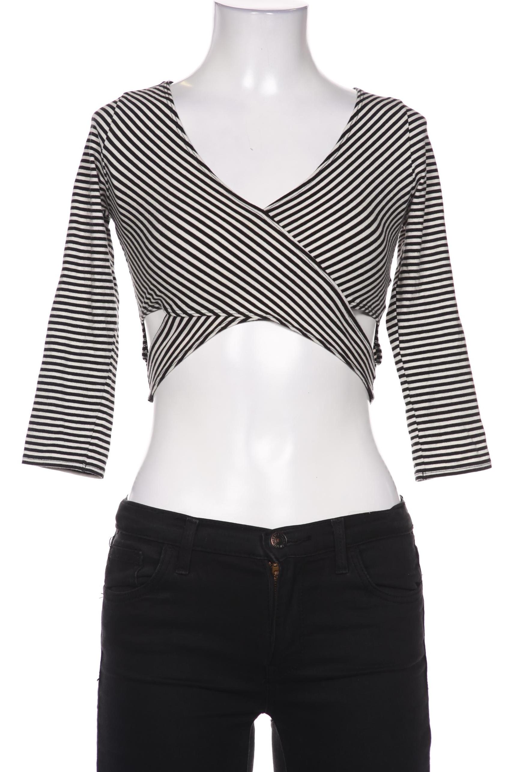 

Hollister Damen Langarmshirt, weiß, Gr. 36