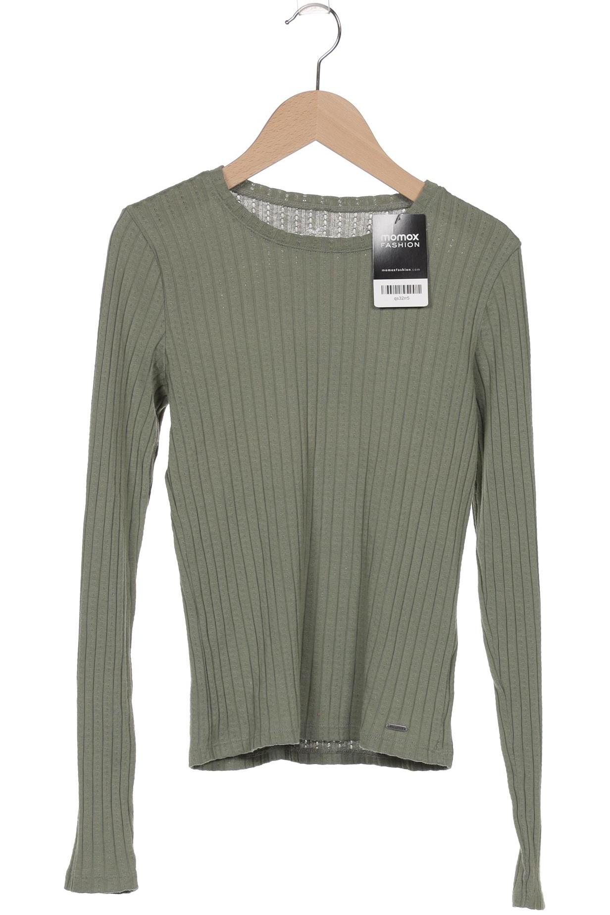 

Hollister Damen Langarmshirt, grün, Gr. 36
