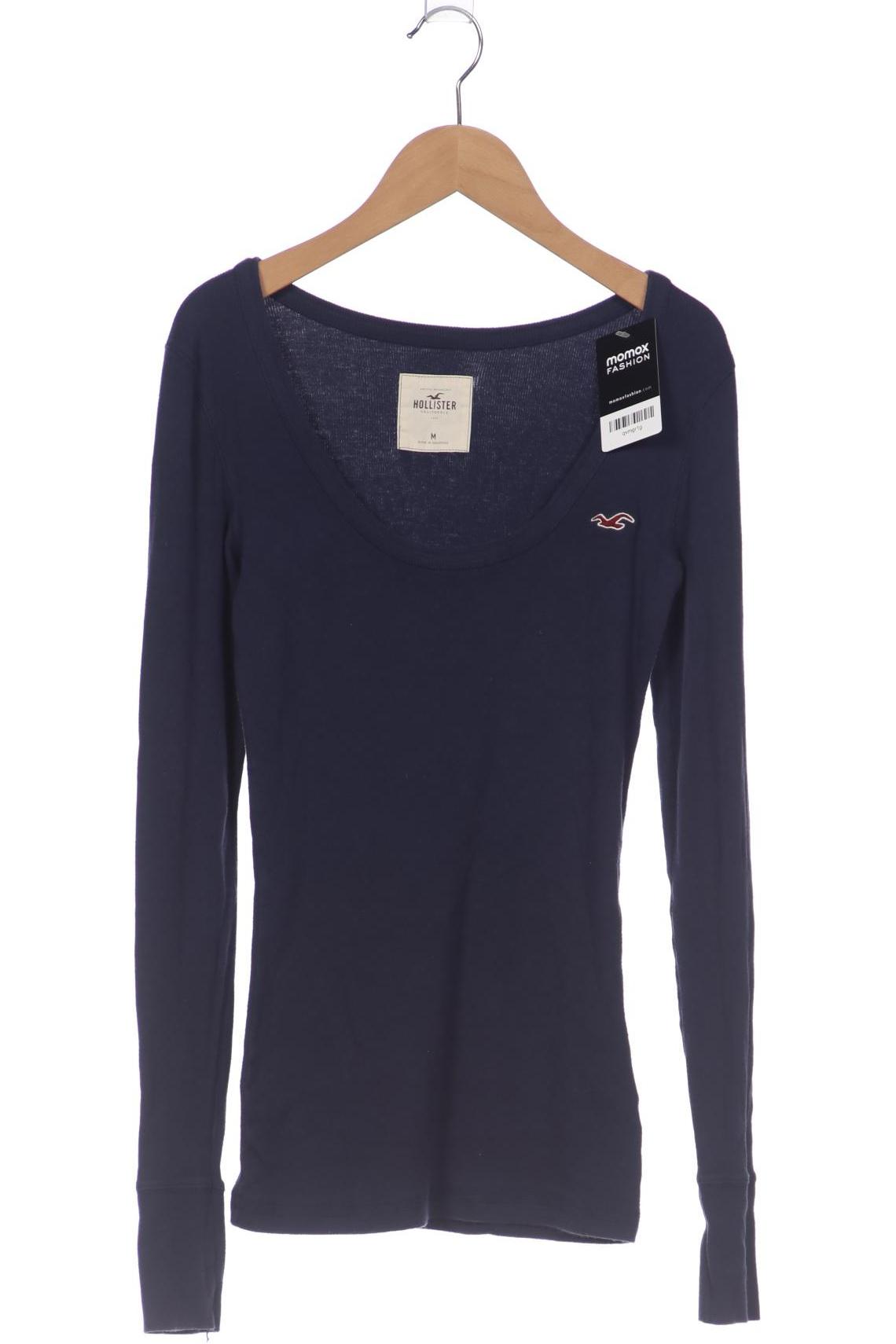 

Hollister Damen Langarmshirt, marineblau, Gr. 38