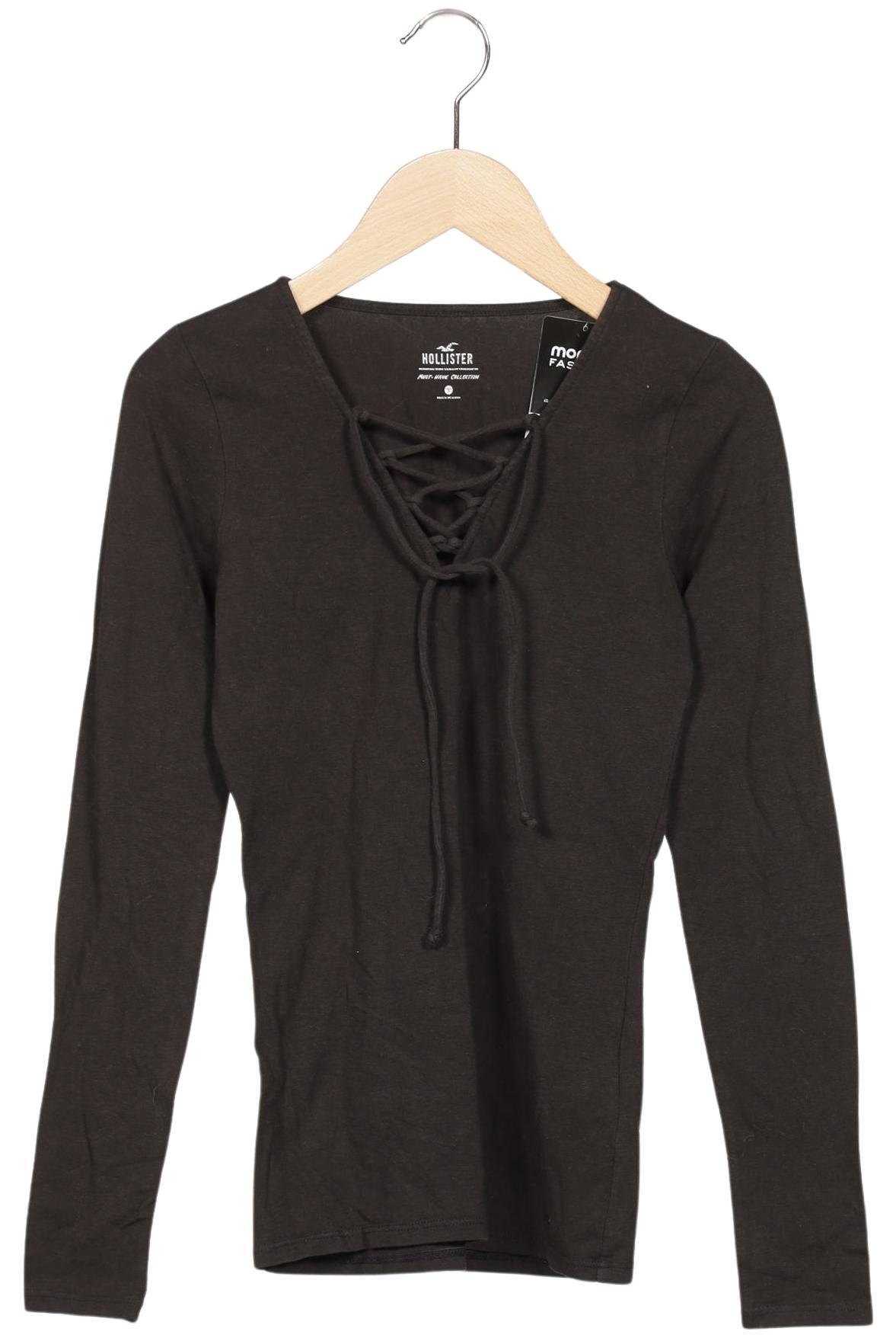 

Hollister Damen Langarmshirt, braun, Gr. 36