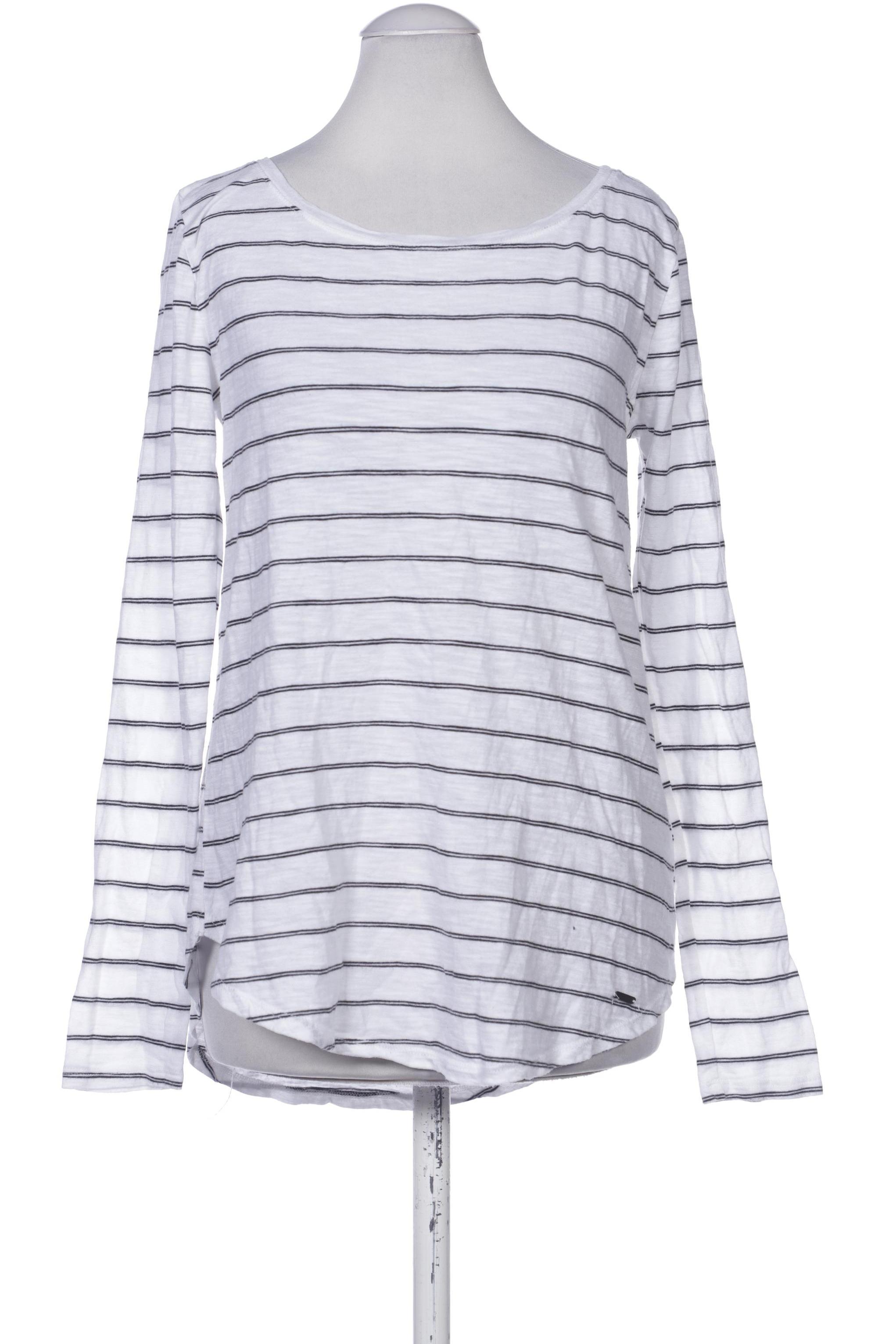 

Hollister Damen Langarmshirt, weiß, Gr. 36