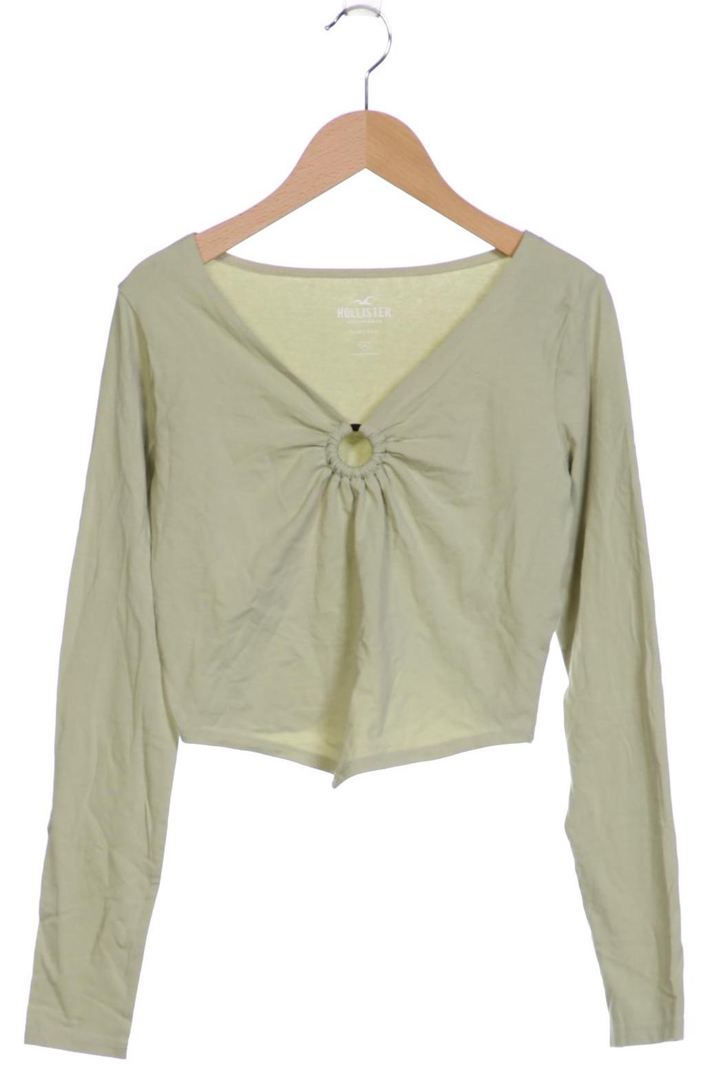 

Hollister Damen Langarmshirt, hellgrün, Gr. 38