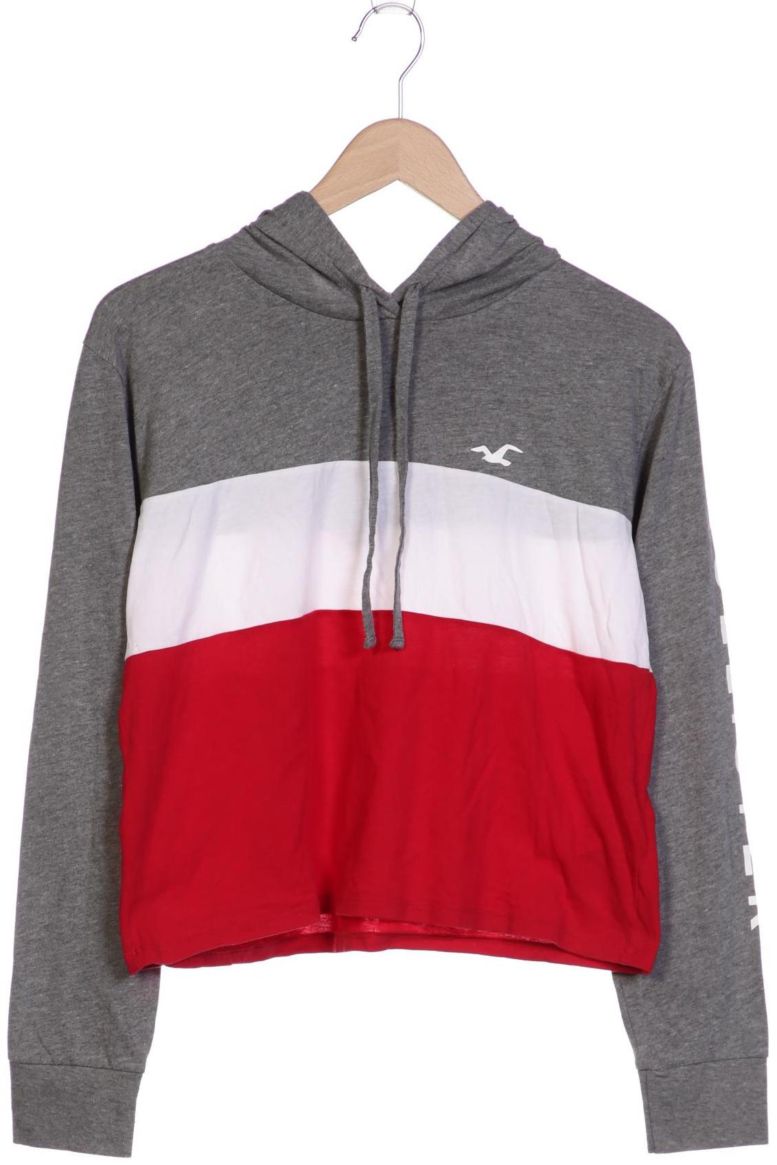 

Hollister Damen Langarmshirt, grau, Gr. 36
