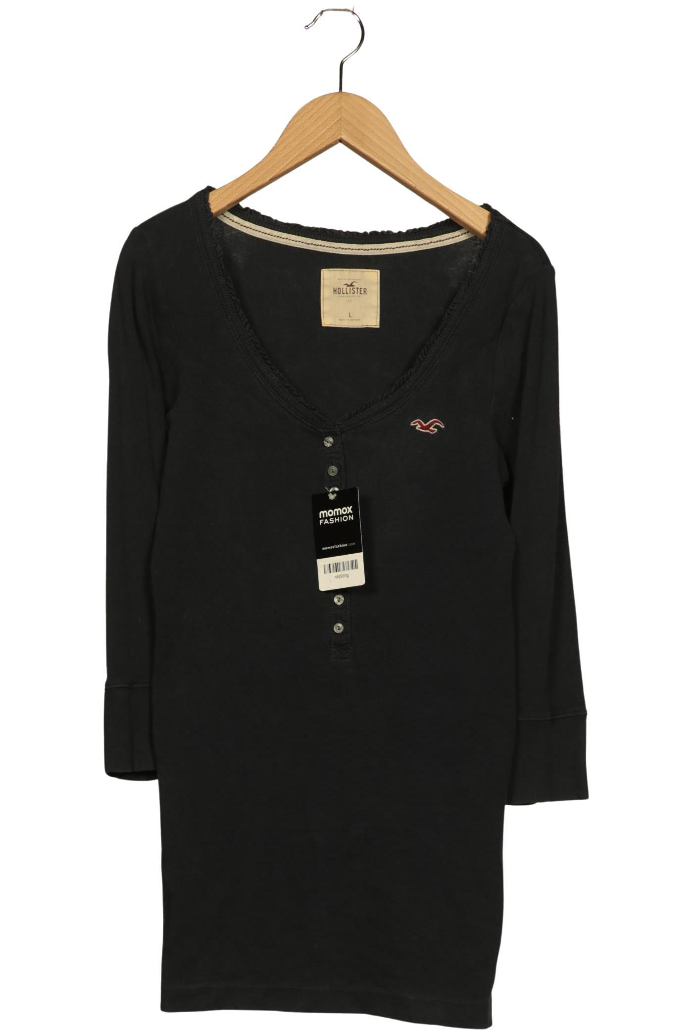 

Hollister Damen Langarmshirt, schwarz, Gr. 42