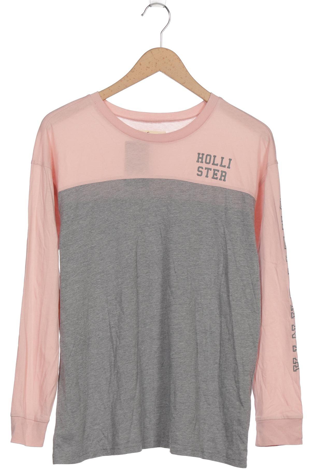 

Hollister Damen Langarmshirt, grau