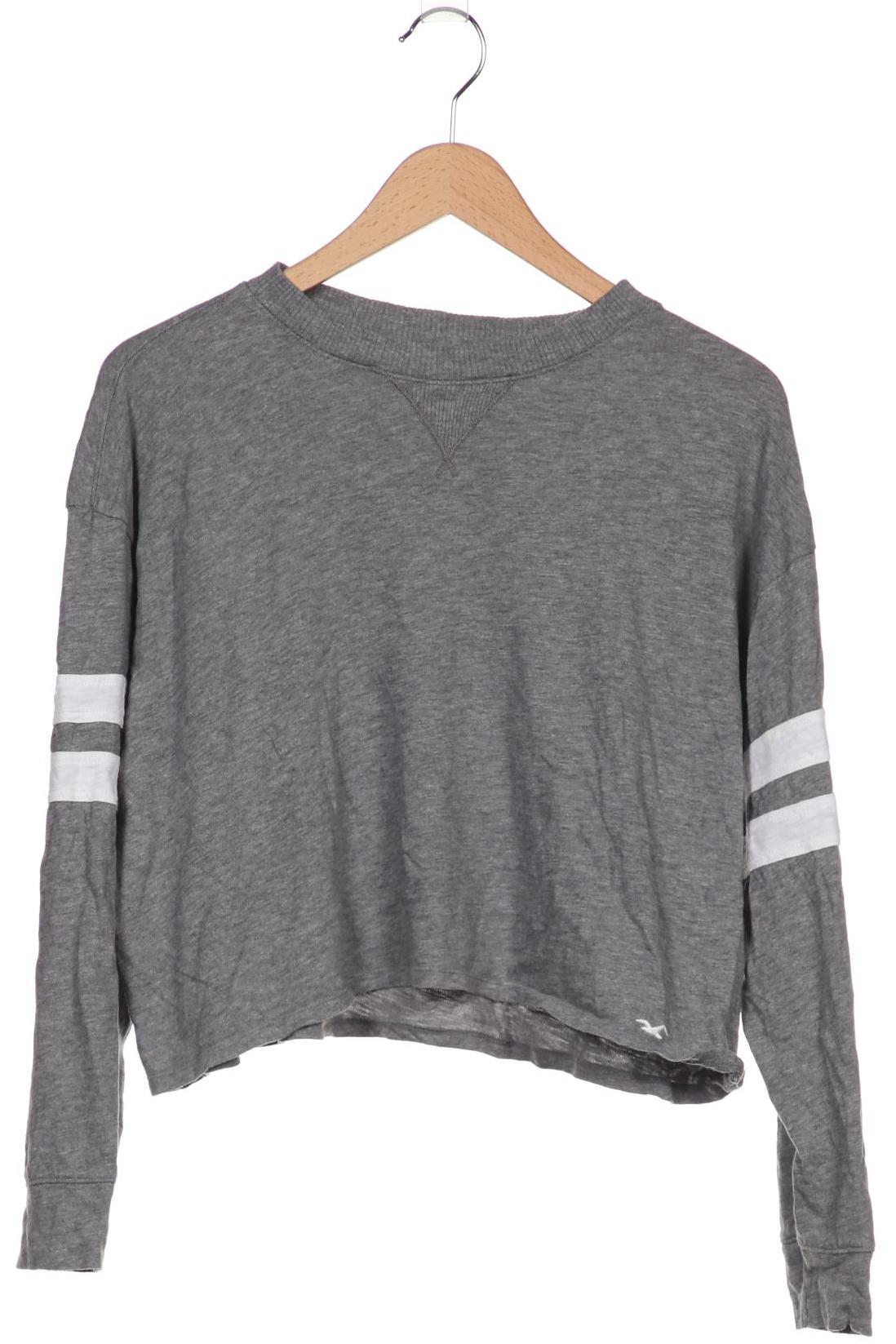 

Hollister Damen Langarmshirt, grau