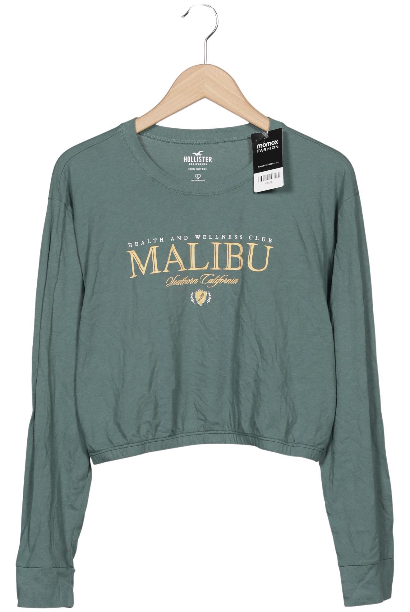 

Hollister Damen Langarmshirt, grün, Gr. 42