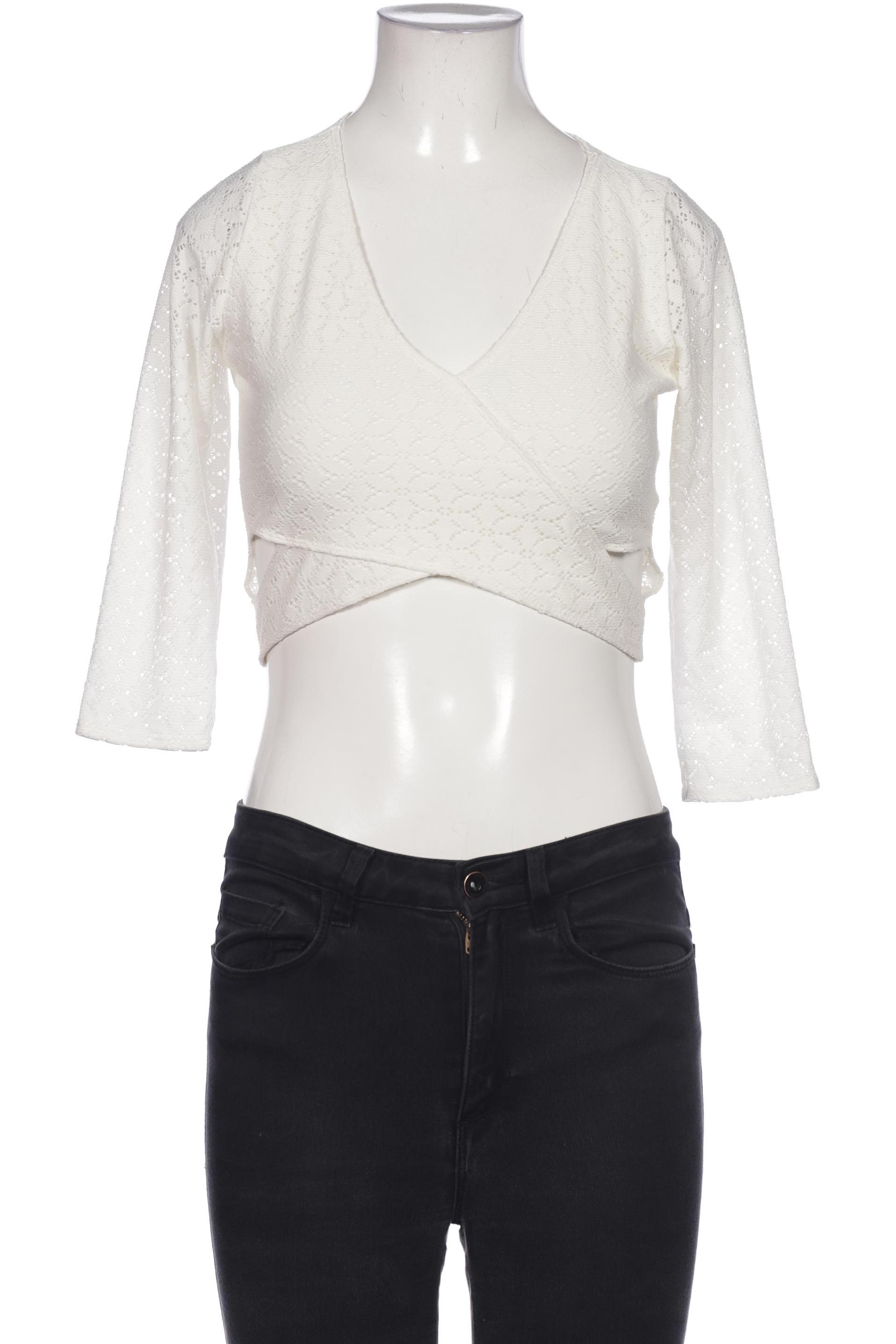 

Hollister Damen Langarmshirt, cremeweiß
