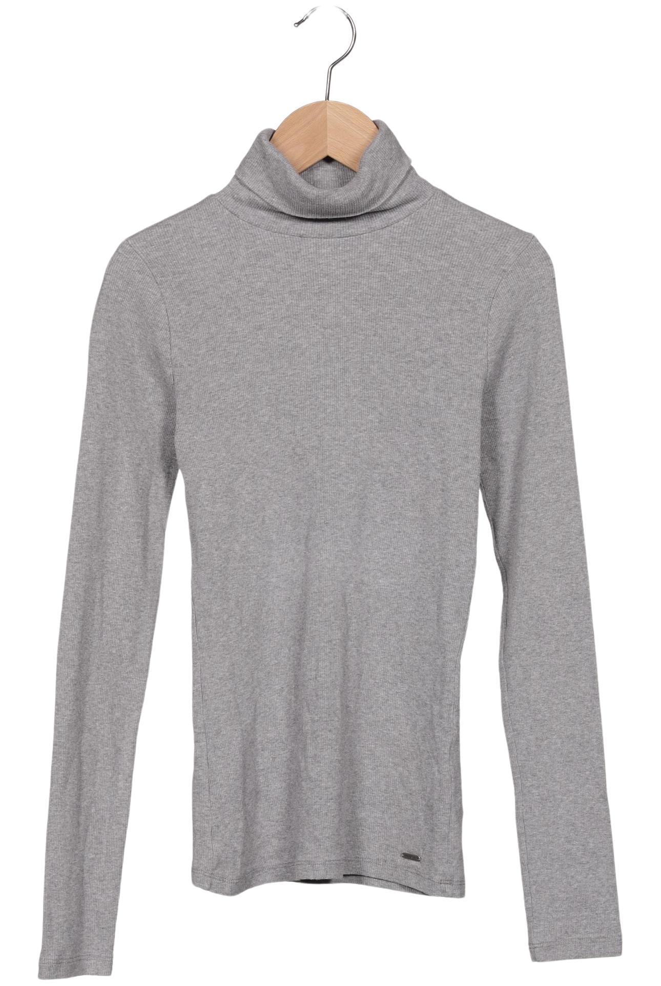 

Hollister Damen Langarmshirt, grau, Gr. 36