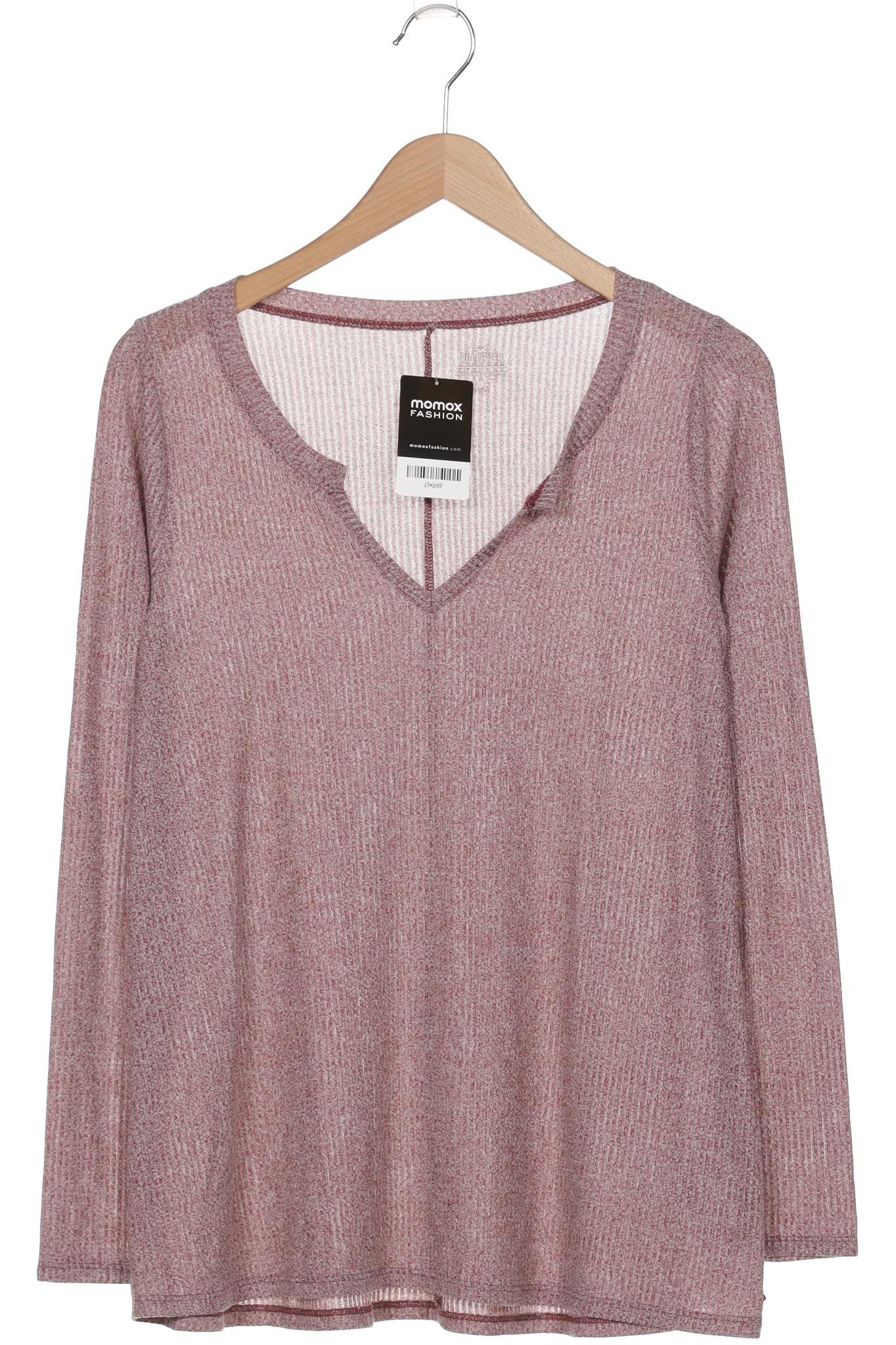 

Hollister Damen Langarmshirt, bordeaux, Gr. 42