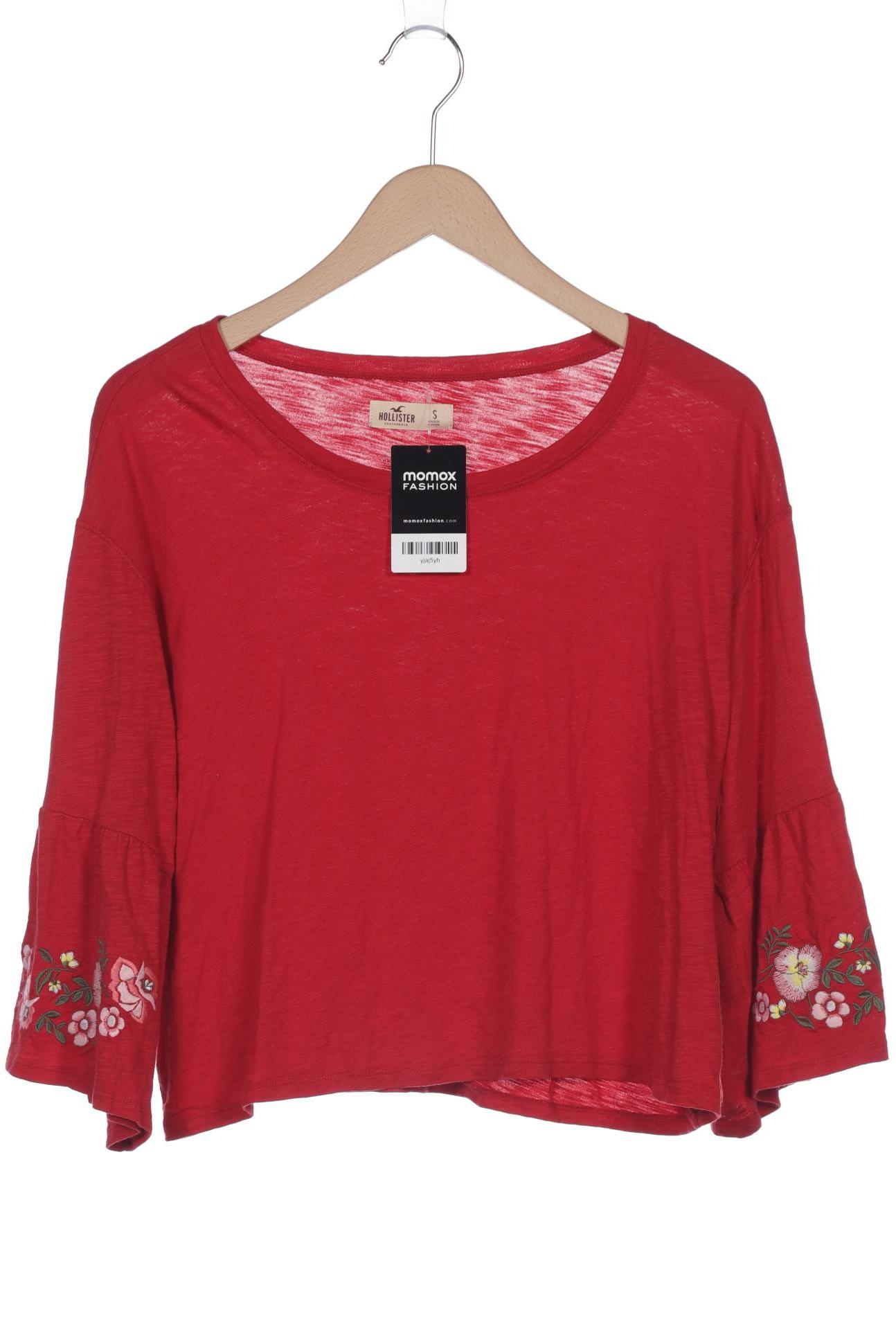 

Hollister Damen Langarmshirt, rot