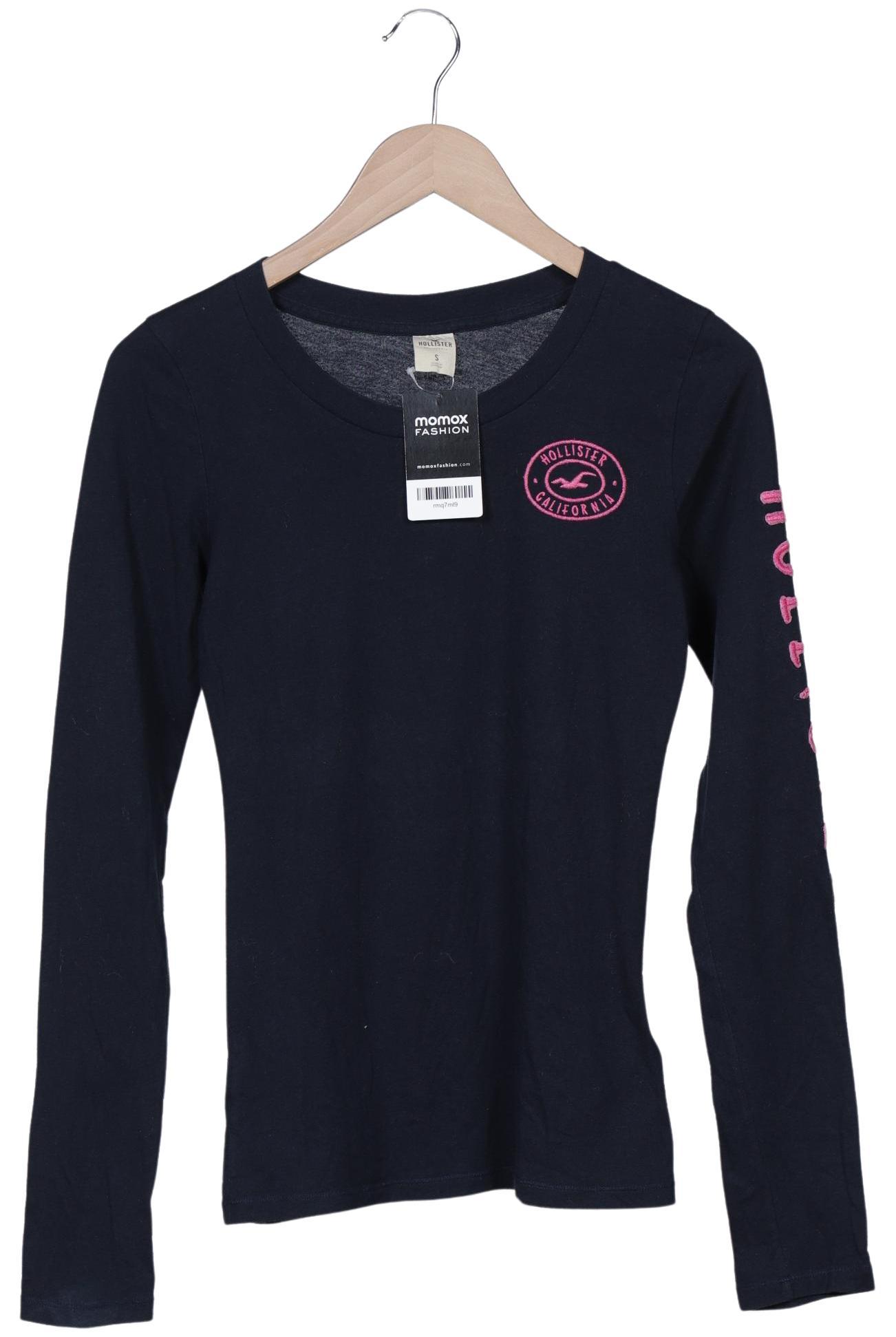 

Hollister Damen Langarmshirt, marineblau, Gr. 36