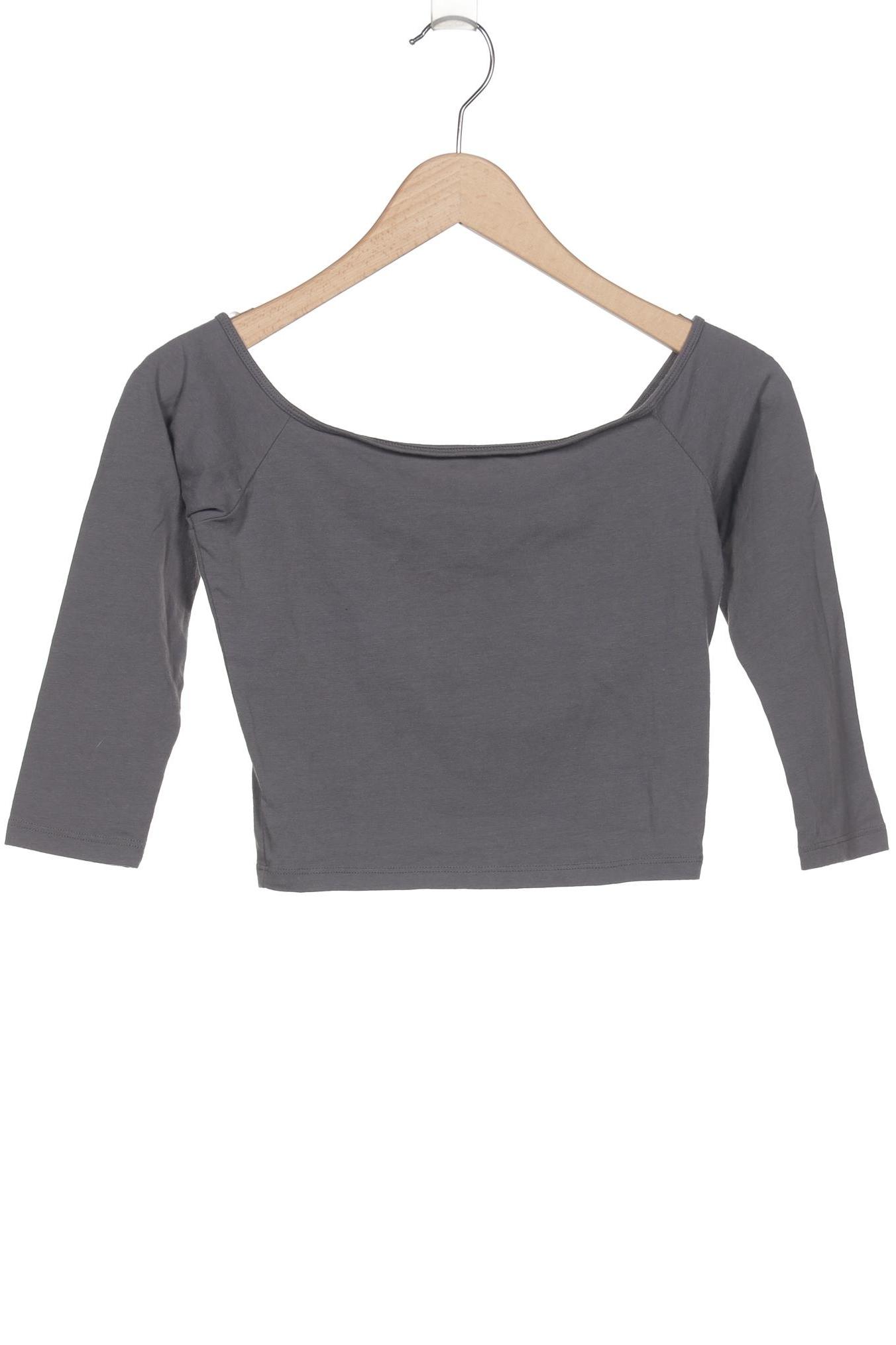 

Hollister Damen Langarmshirt, grau, Gr. 38