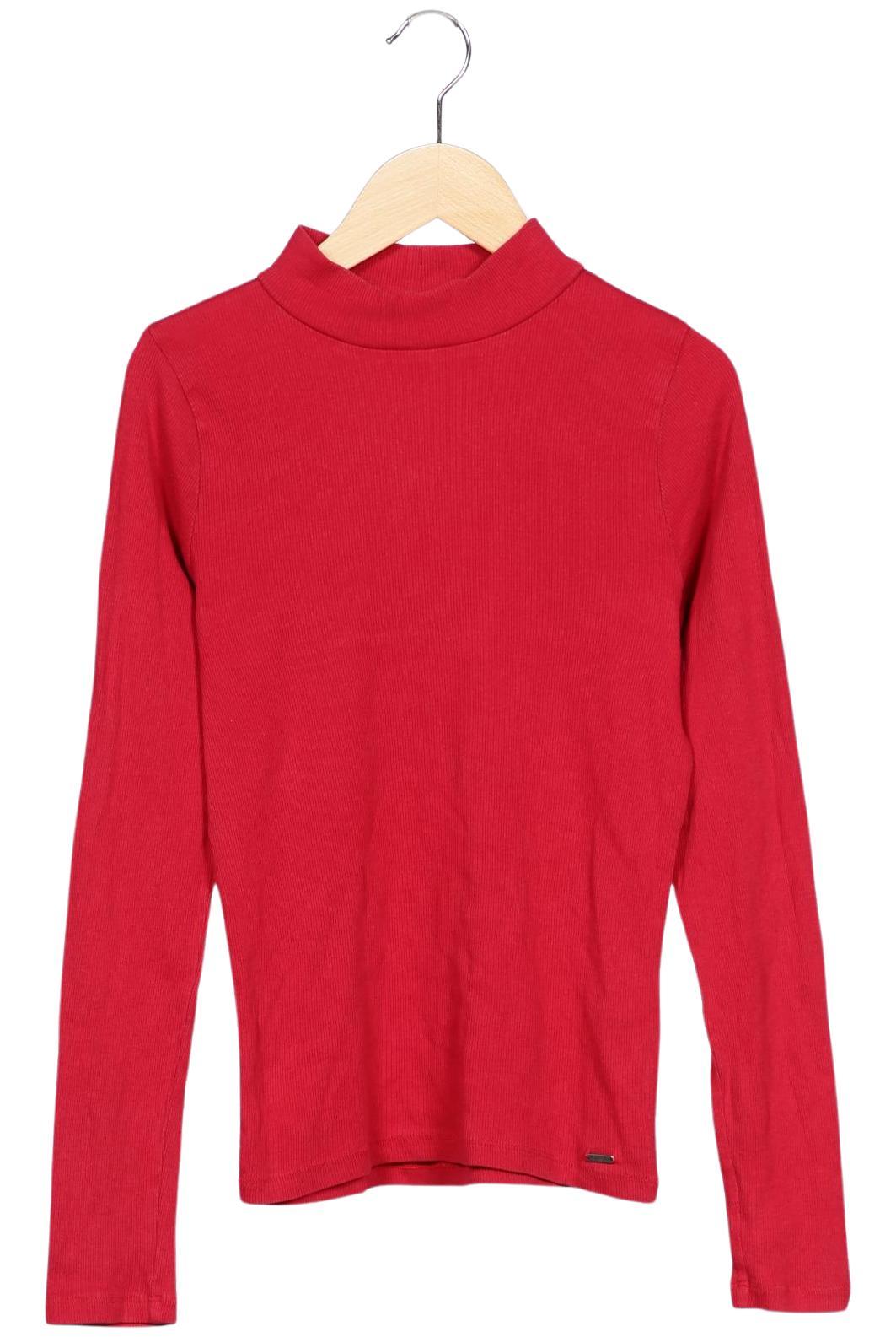 

Hollister Damen Langarmshirt, rot, Gr. 38