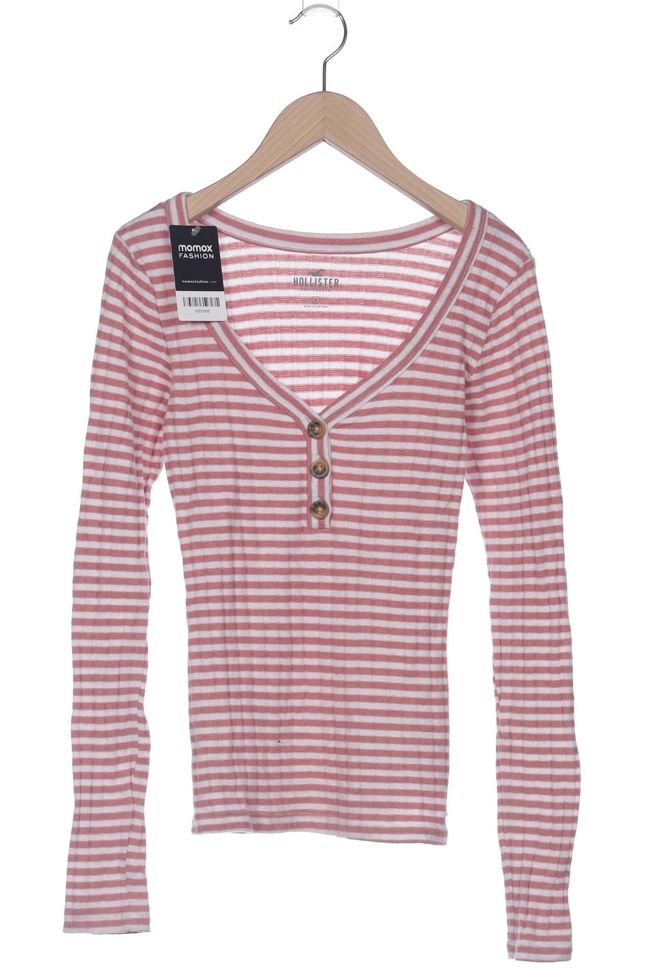 

Hollister Damen Langarmshirt, pink, Gr. 36