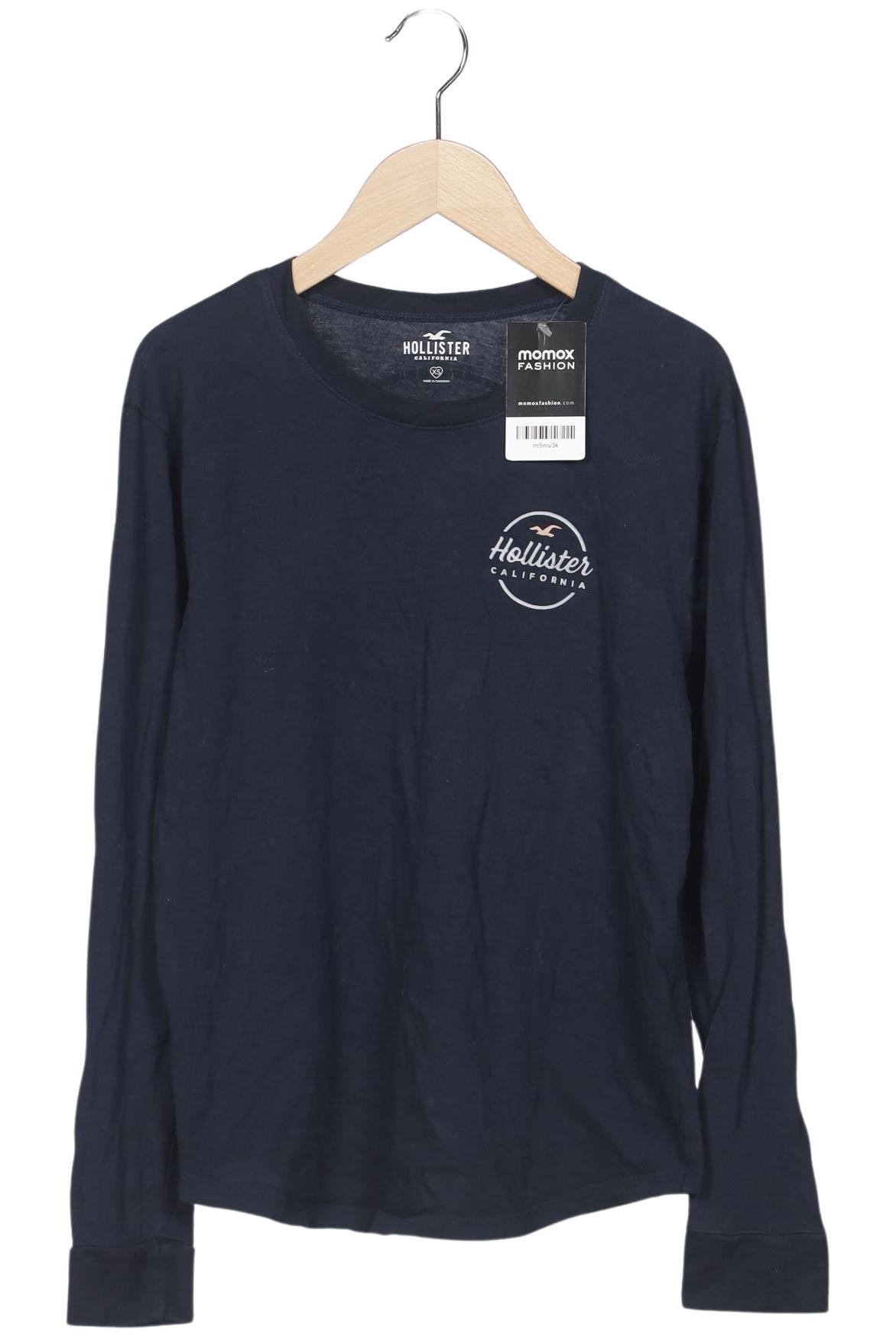 

Hollister Damen Langarmshirt, marineblau, Gr. 34