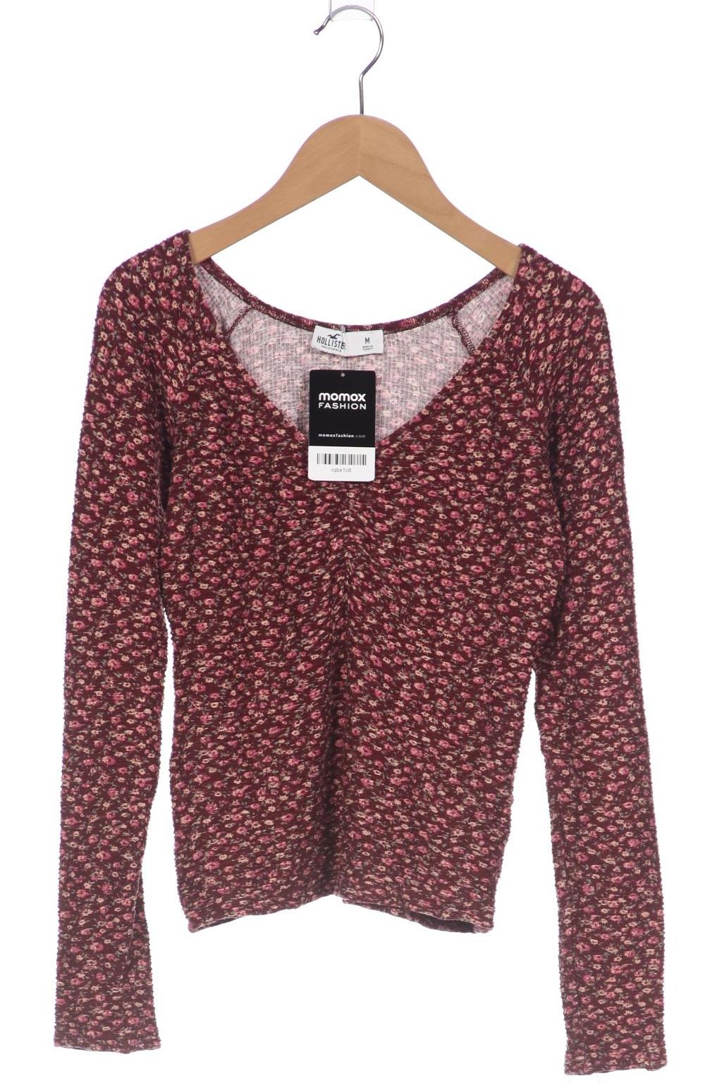 

Hollister Damen Langarmshirt, bordeaux, Gr. 38