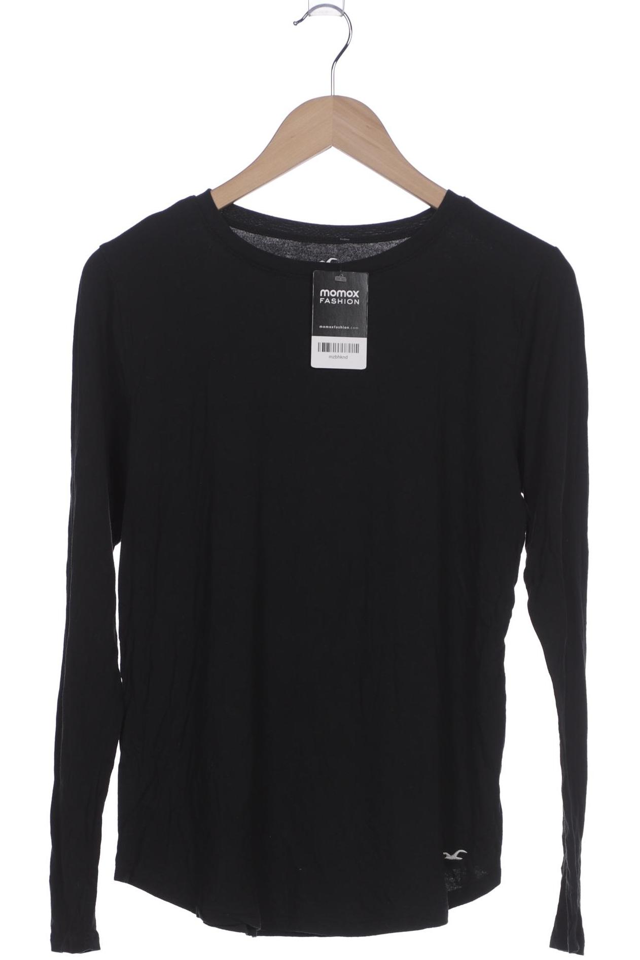 

Hollister Damen Langarmshirt, schwarz, Gr. 38