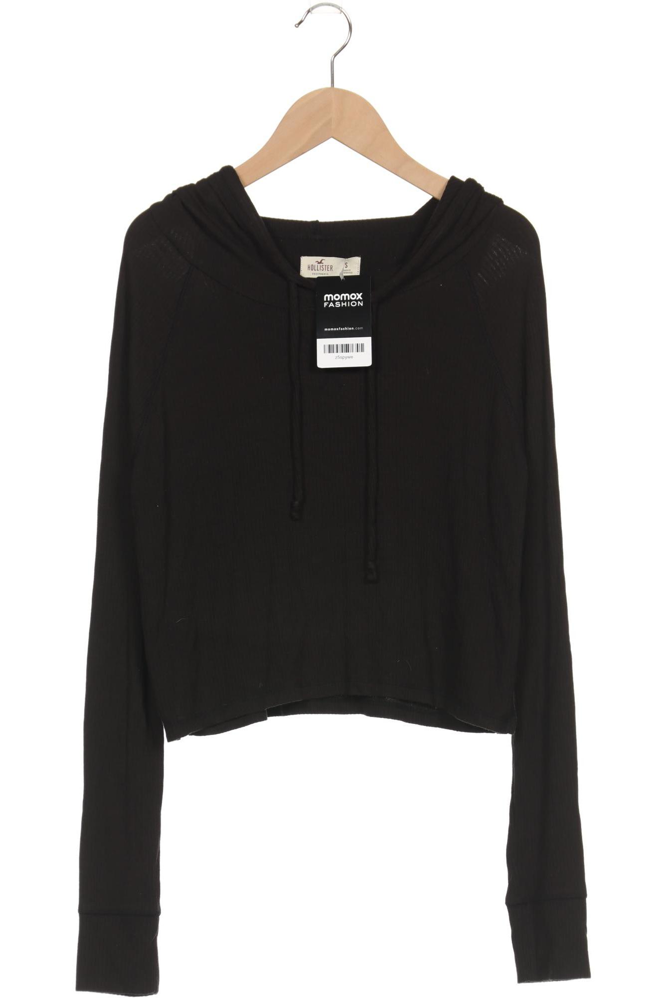 

Hollister Damen Langarmshirt, schwarz, Gr. 36