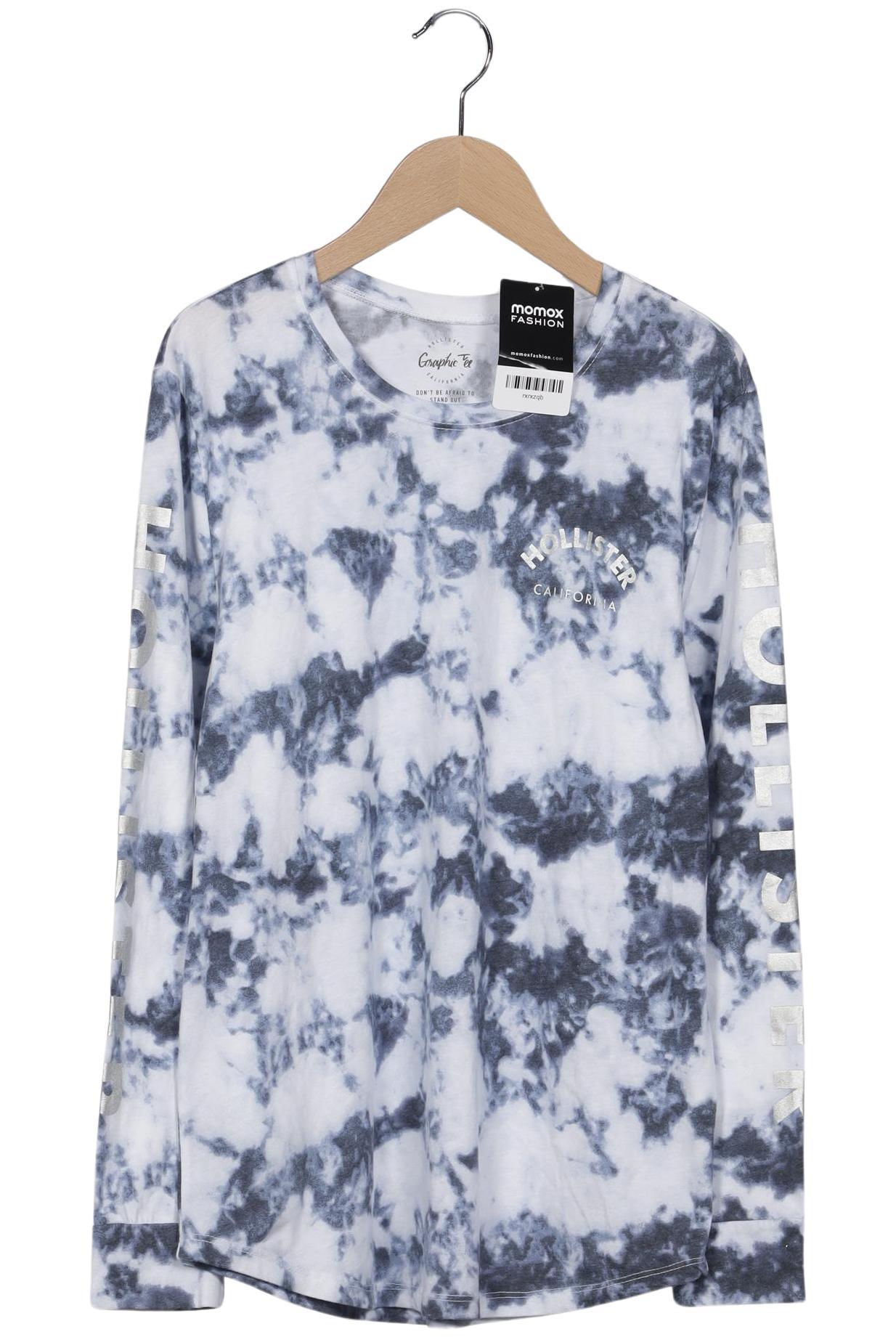 

Hollister Damen Langarmshirt, weiß, Gr. 36