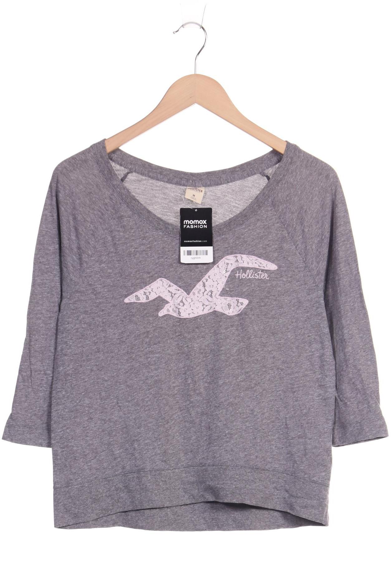 

Hollister Damen Langarmshirt, grau