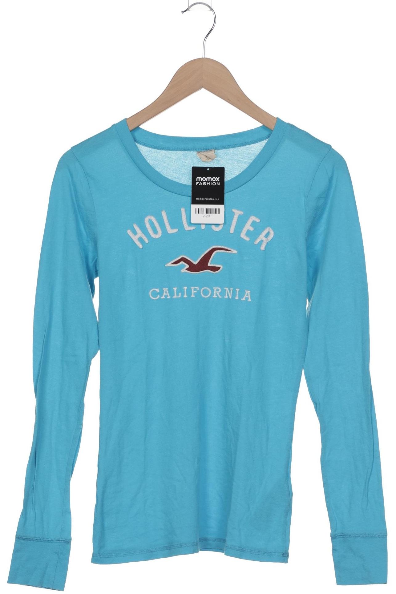 

Hollister Damen Langarmshirt, blau, Gr. 38