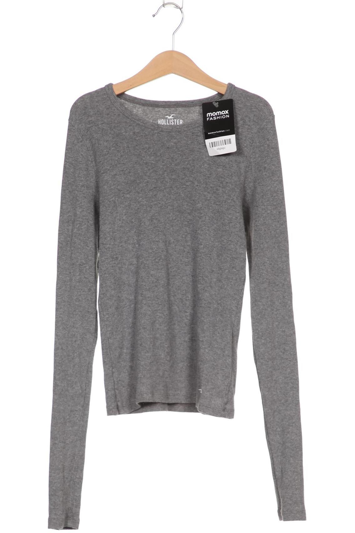 

Hollister Damen Langarmshirt, grau