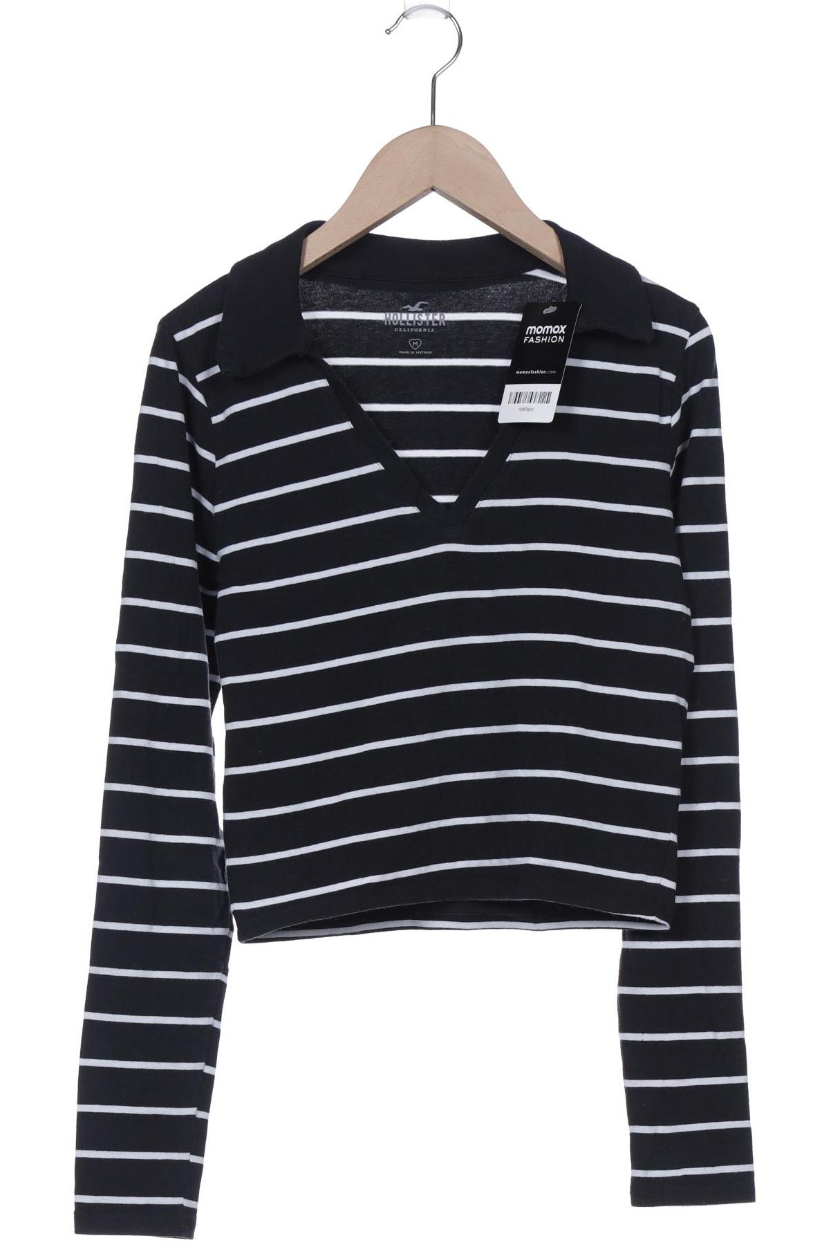 

Hollister Damen Langarmshirt, schwarz, Gr. 38