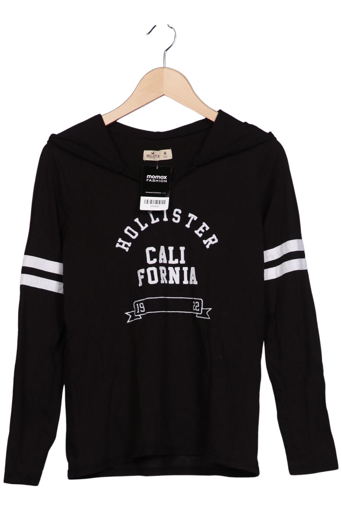 

Hollister Damen Langarmshirt, schwarz, Gr. 38