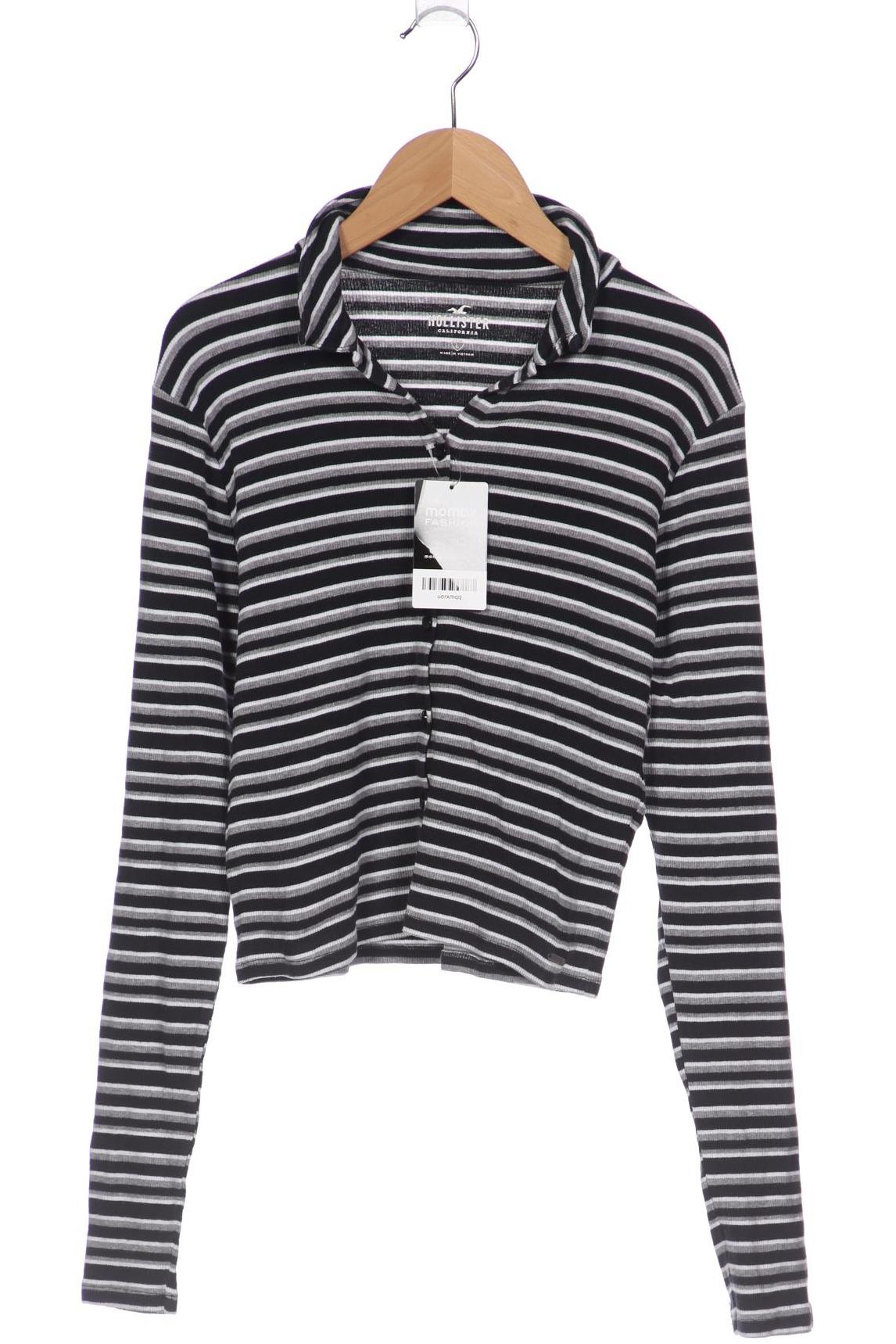 

Hollister Damen Langarmshirt, schwarz, Gr. 42