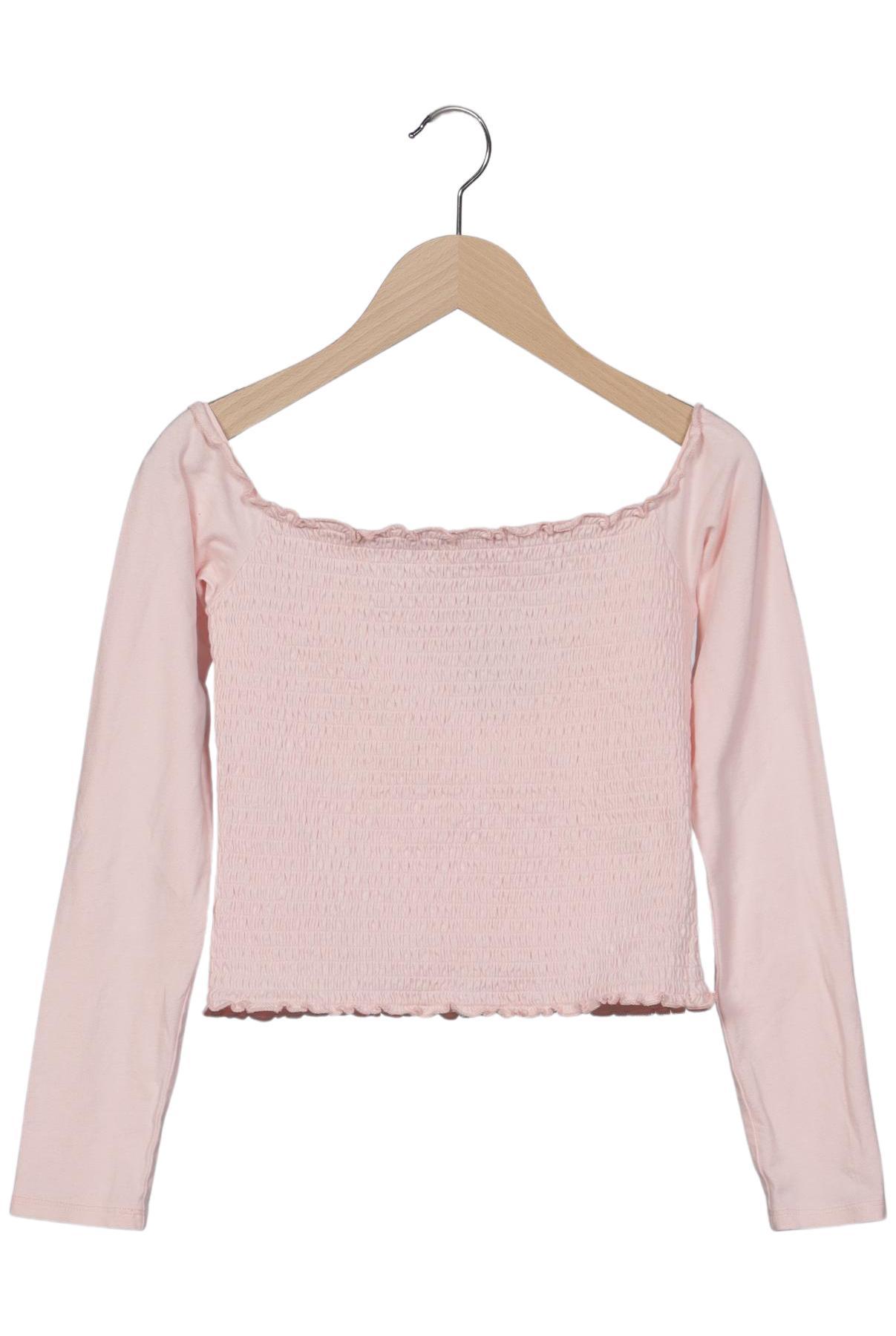 

Hollister Damen Langarmshirt, pink, Gr. 38