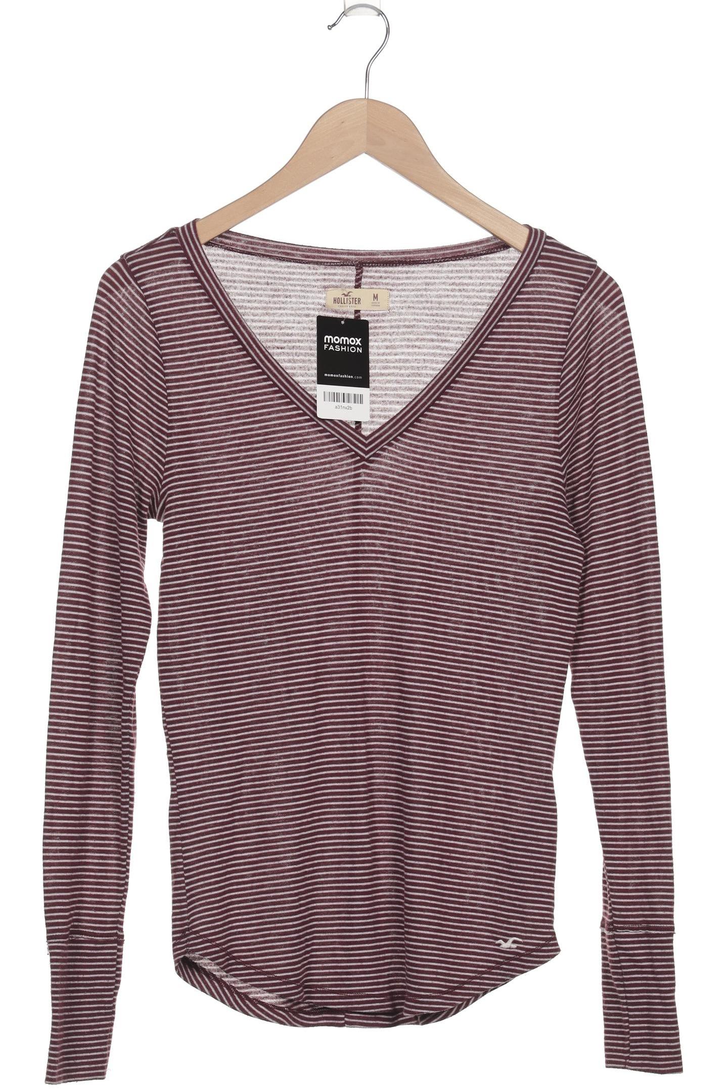 

Hollister Damen Langarmshirt, bordeaux, Gr. 38
