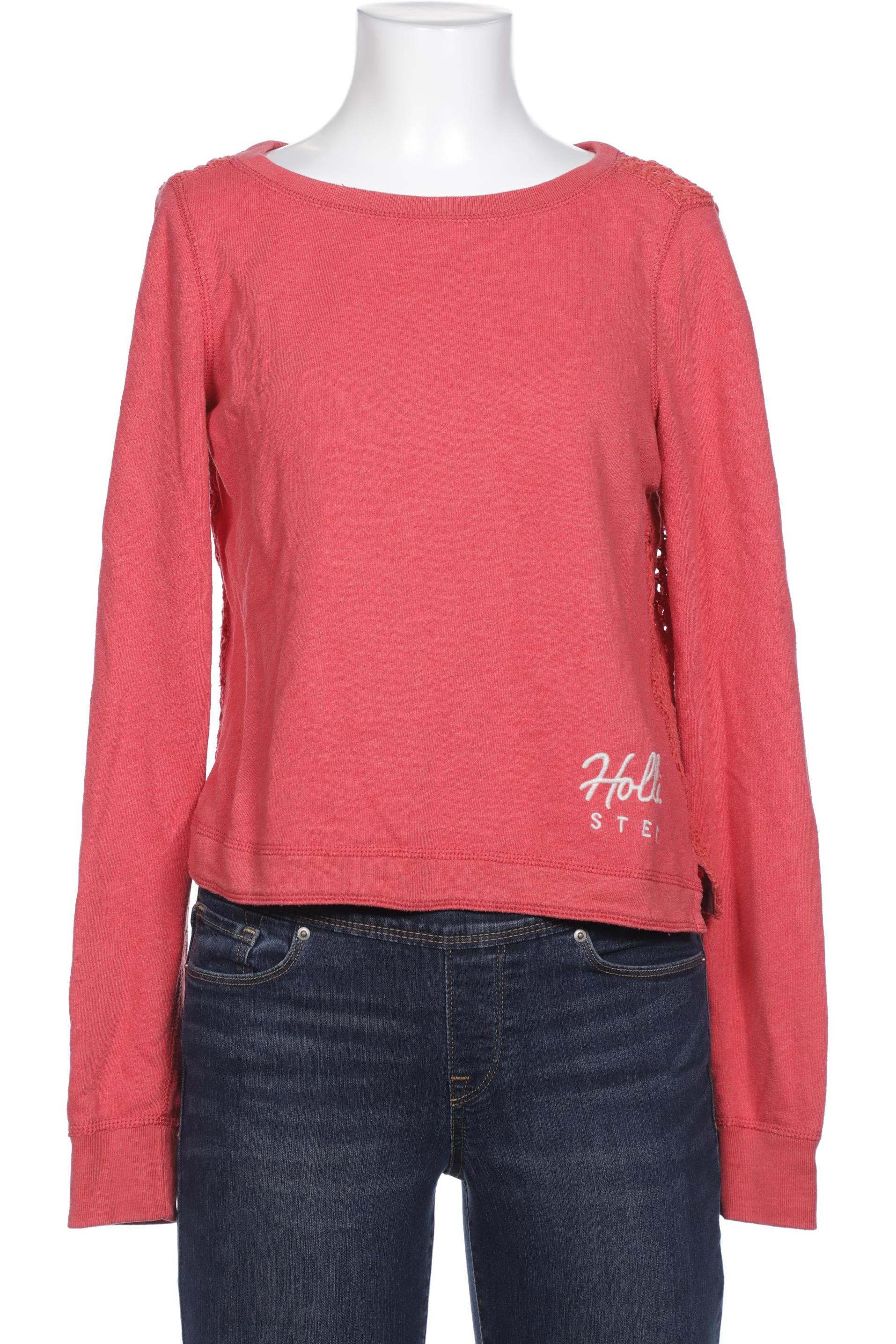 

Hollister Damen Langarmshirt, pink, Gr. 34