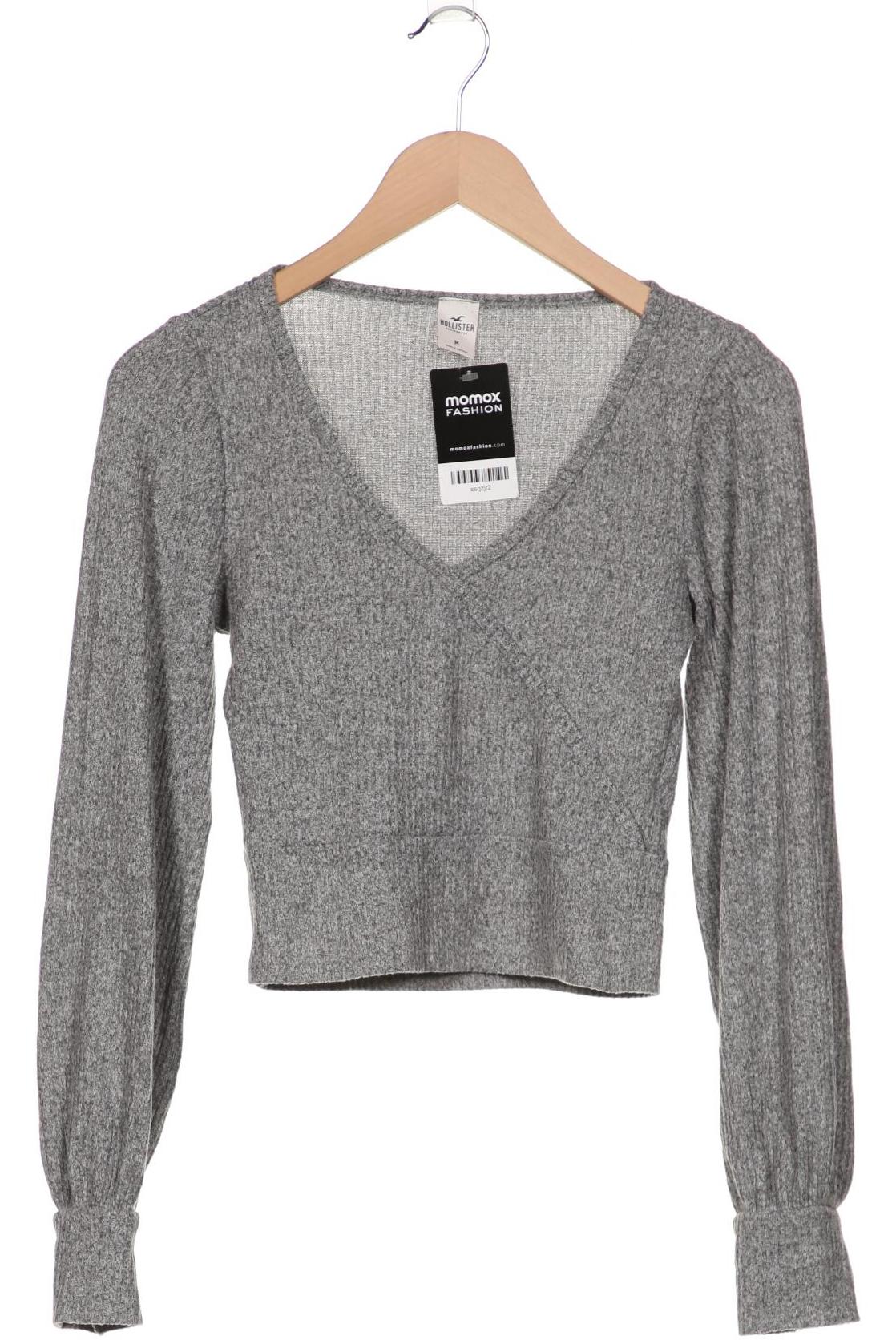 

Hollister Damen Langarmshirt, grau