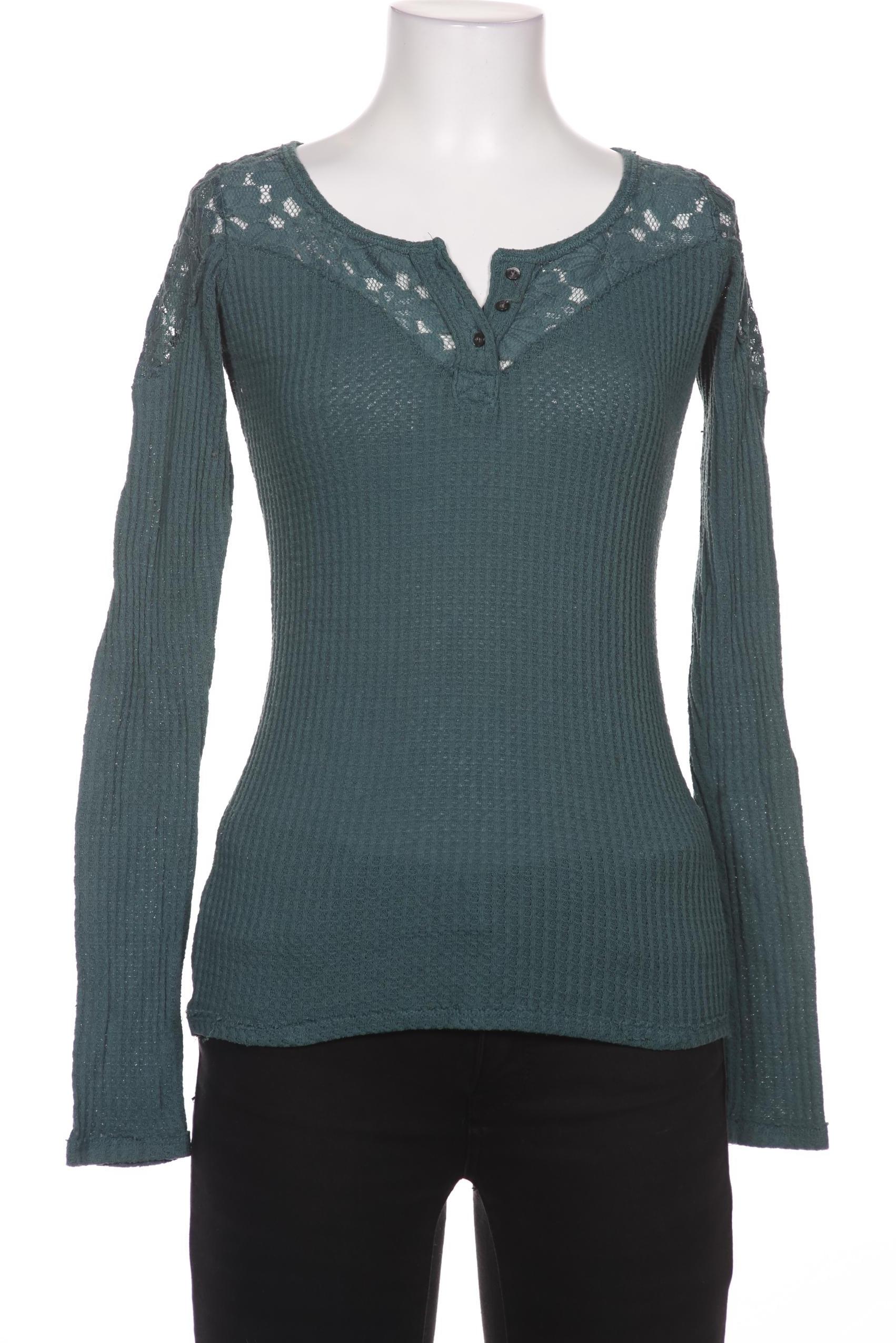 

Hollister Damen Langarmshirt, grün, Gr. 34
