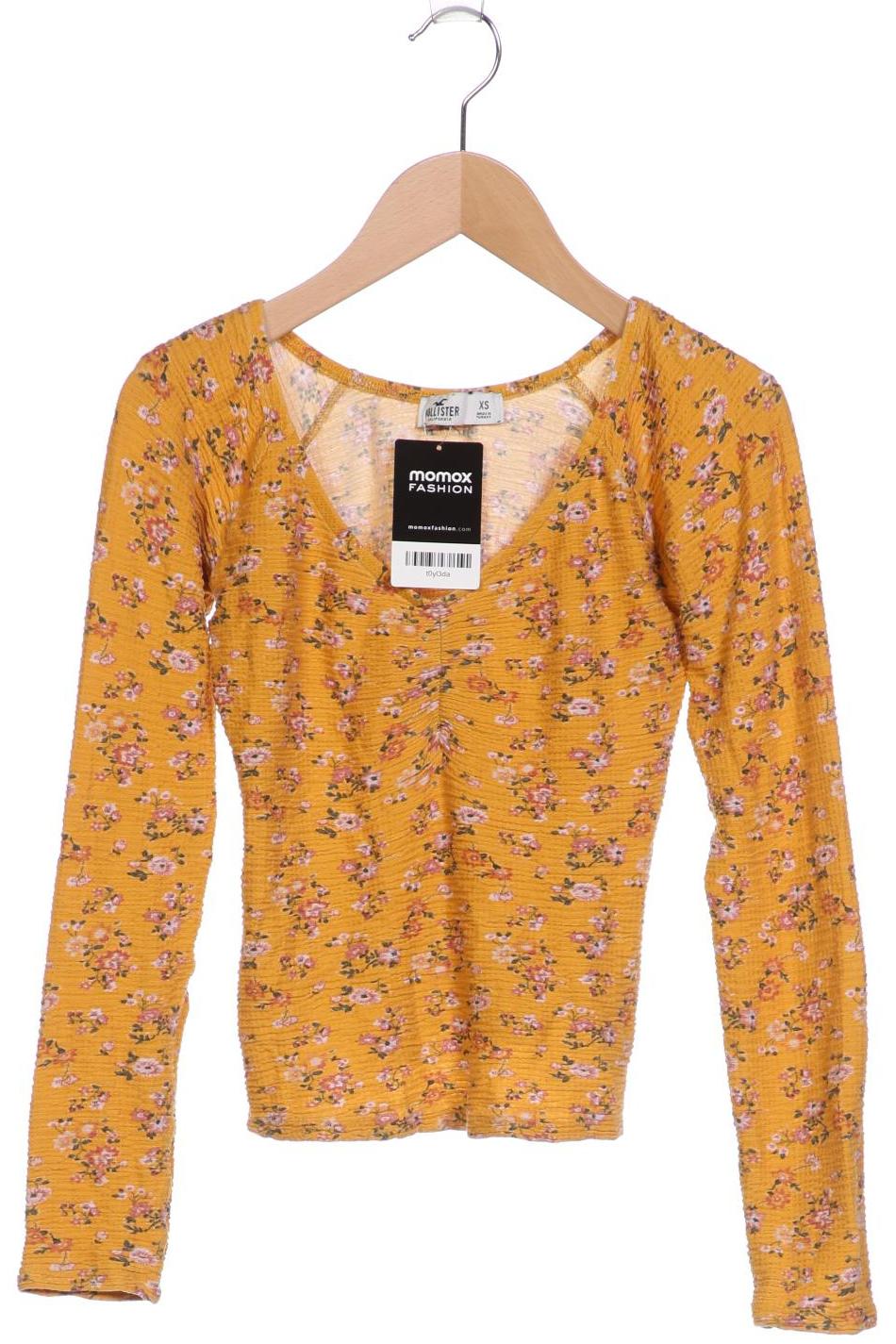 

Hollister Damen Langarmshirt, orange