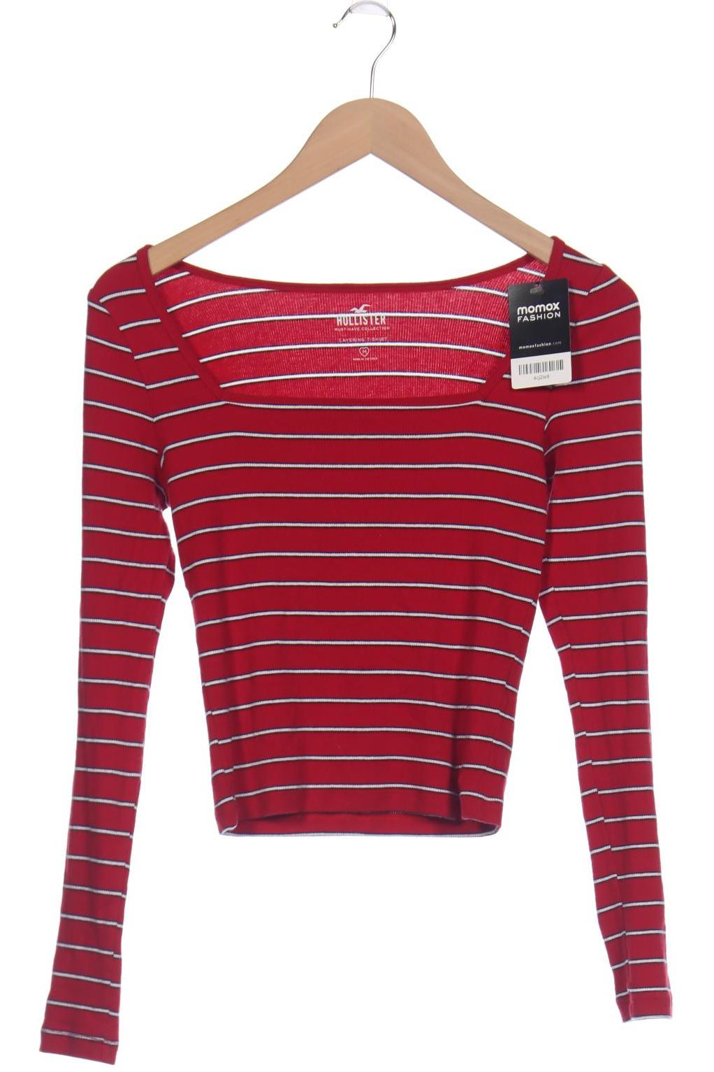 

Hollister Damen Langarmshirt, rot