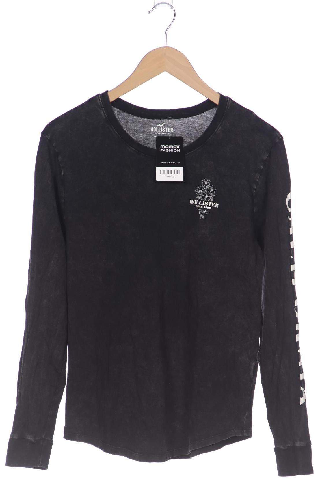 

Hollister Damen Langarmshirt, schwarz, Gr. 36
