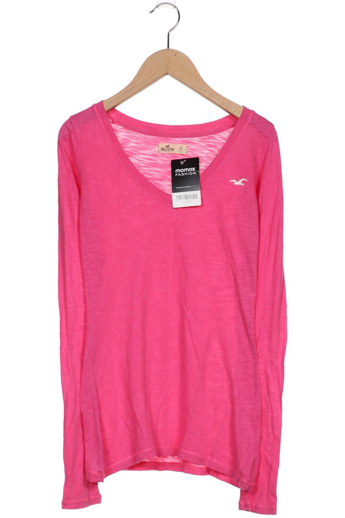 

Hollister Damen Langarmshirt, pink