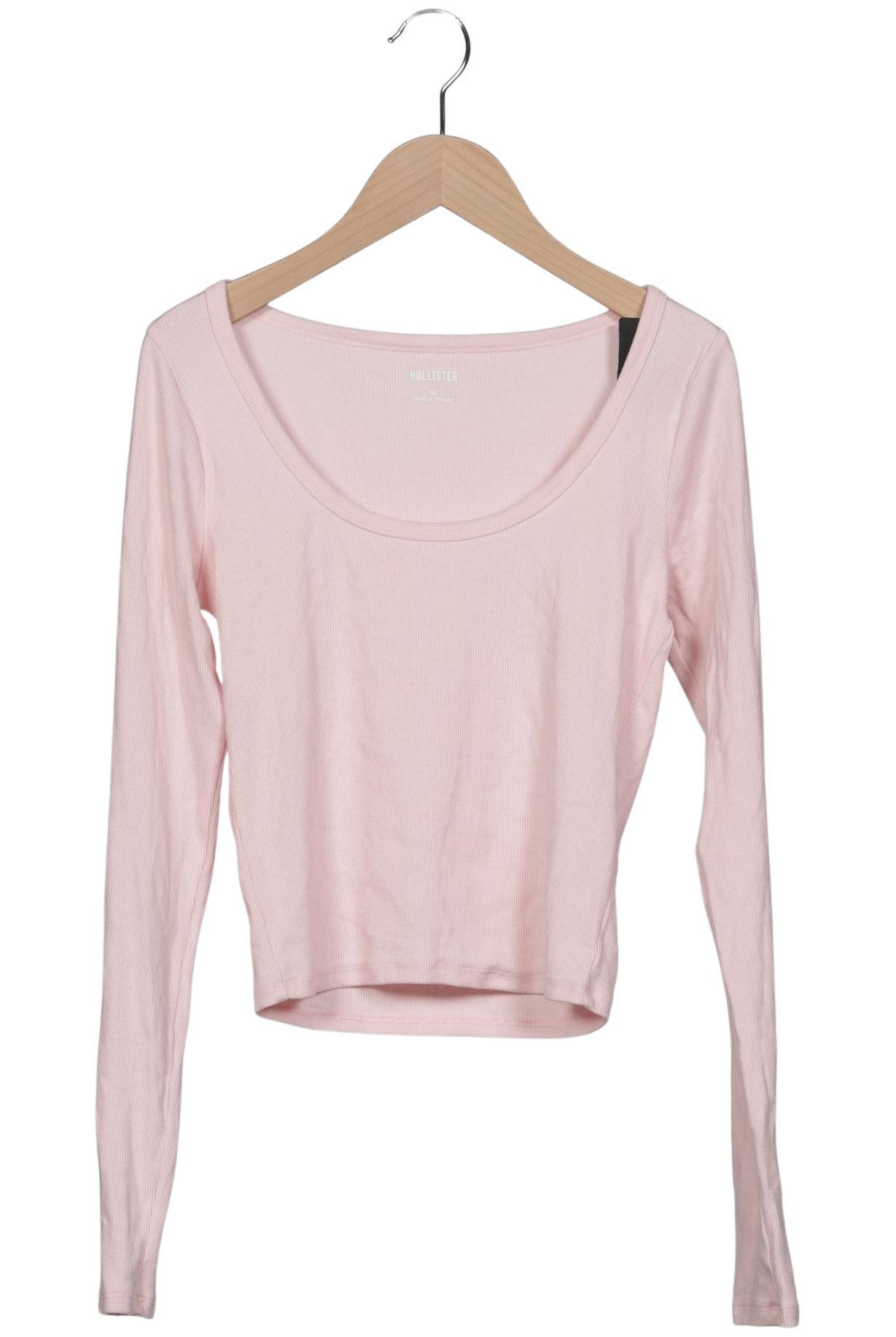

Hollister Damen Langarmshirt, pink, Gr. 38