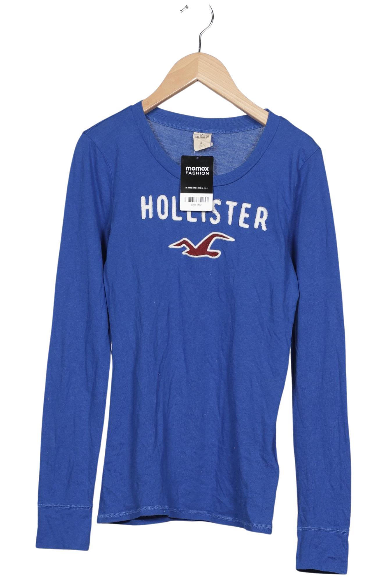 

Hollister Damen Langarmshirt, blau, Gr. 38