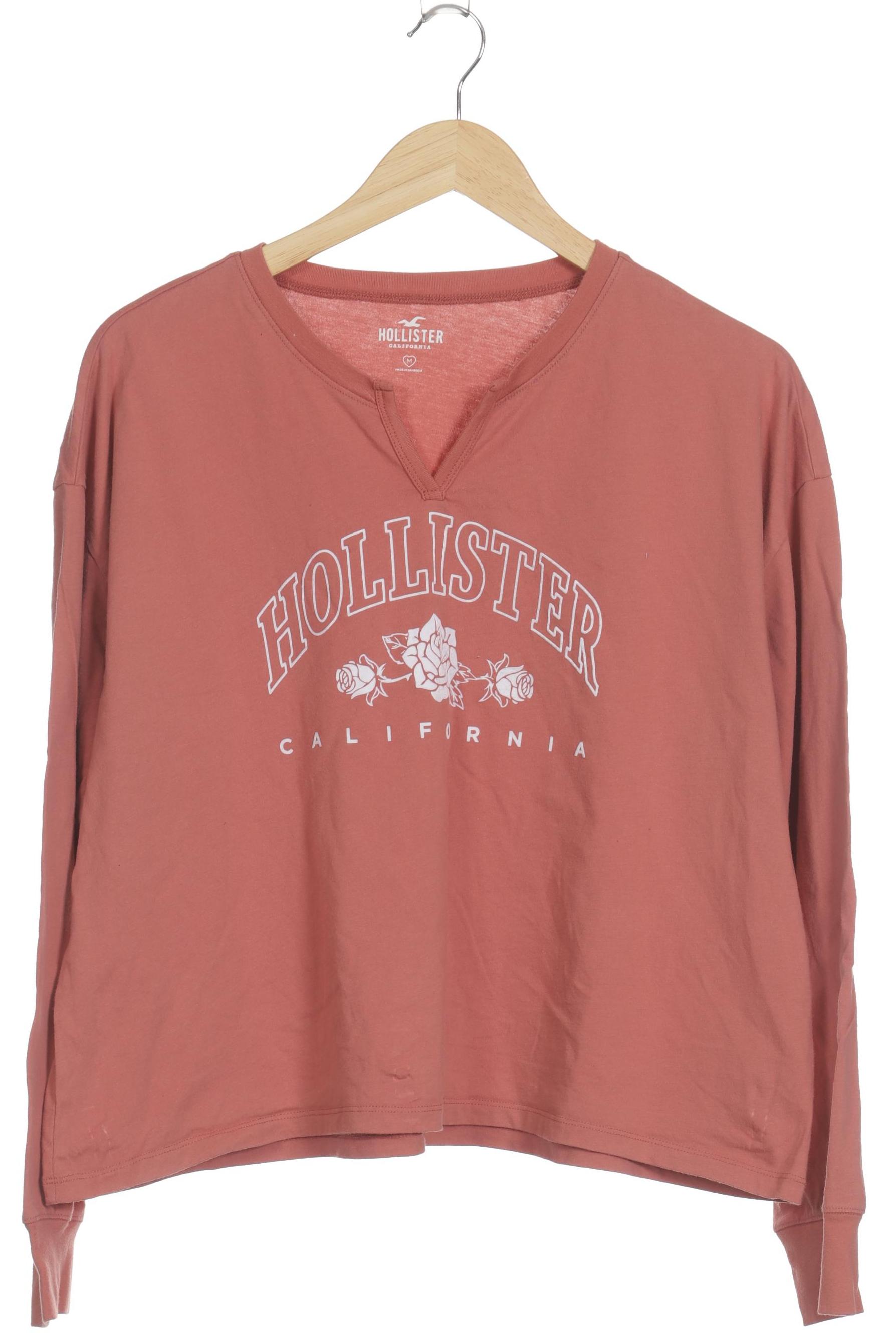 

Hollister Damen Langarmshirt, pink, Gr. 38