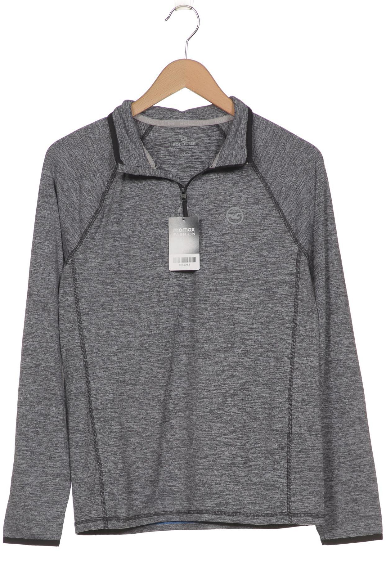 

Hollister Damen Langarmshirt, grau, Gr. 36