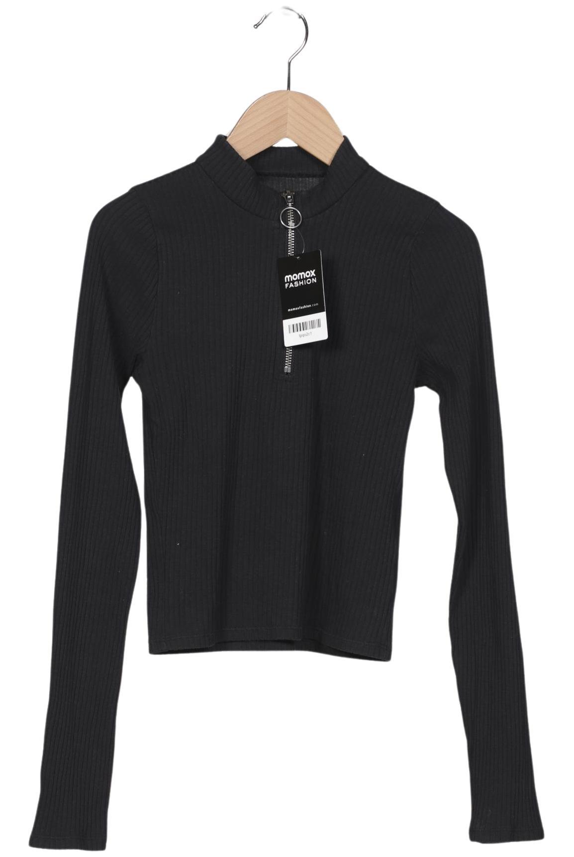 

Hollister Damen Langarmshirt, schwarz, Gr. 36