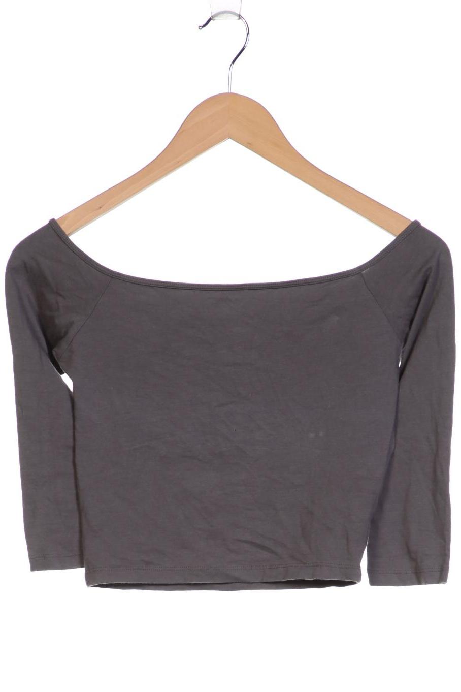 

Hollister Damen Langarmshirt, grau, Gr. 38