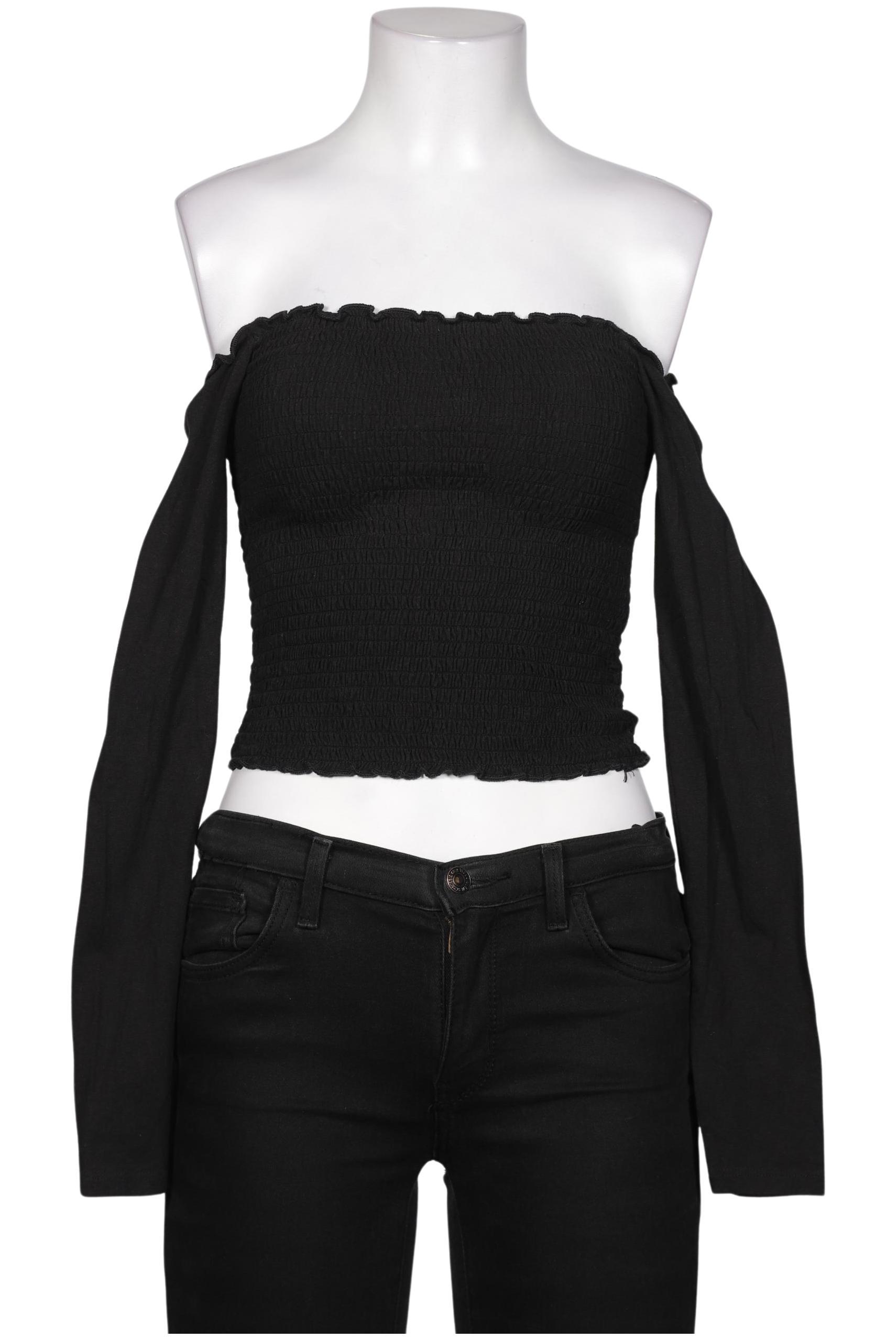 

Hollister Damen Langarmshirt, schwarz, Gr. 34