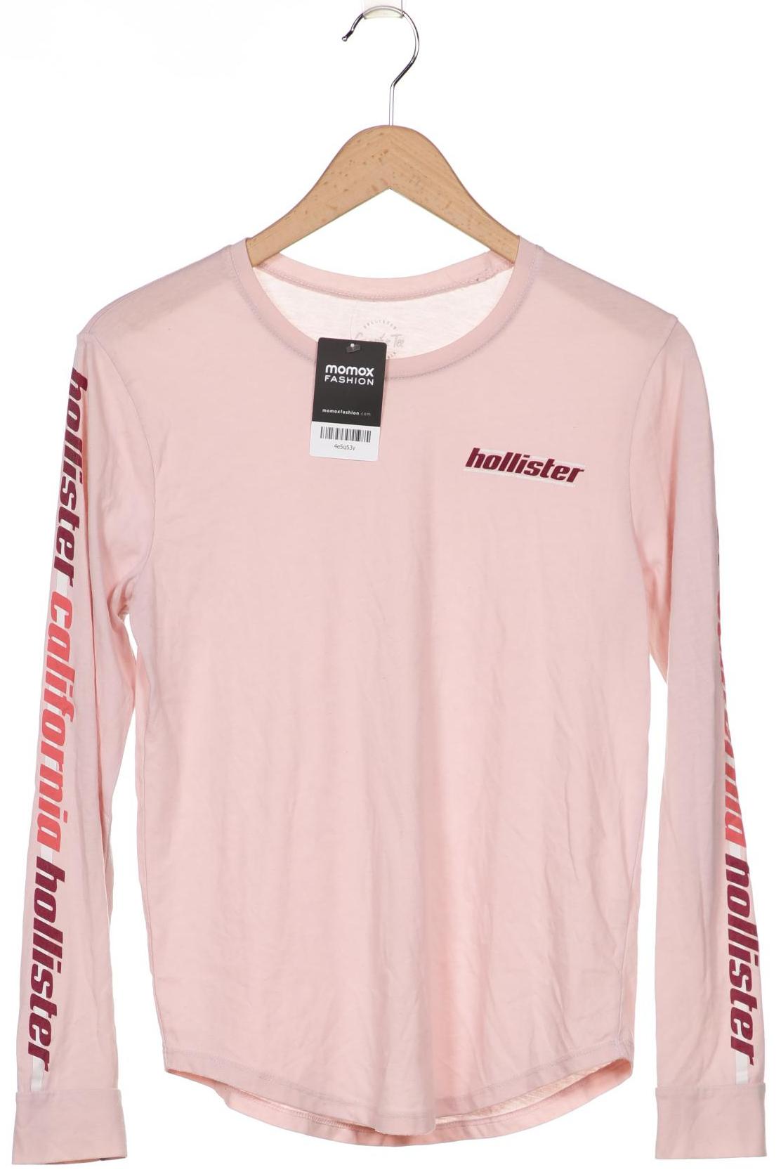 

Hollister Damen Langarmshirt, pink, Gr. 34