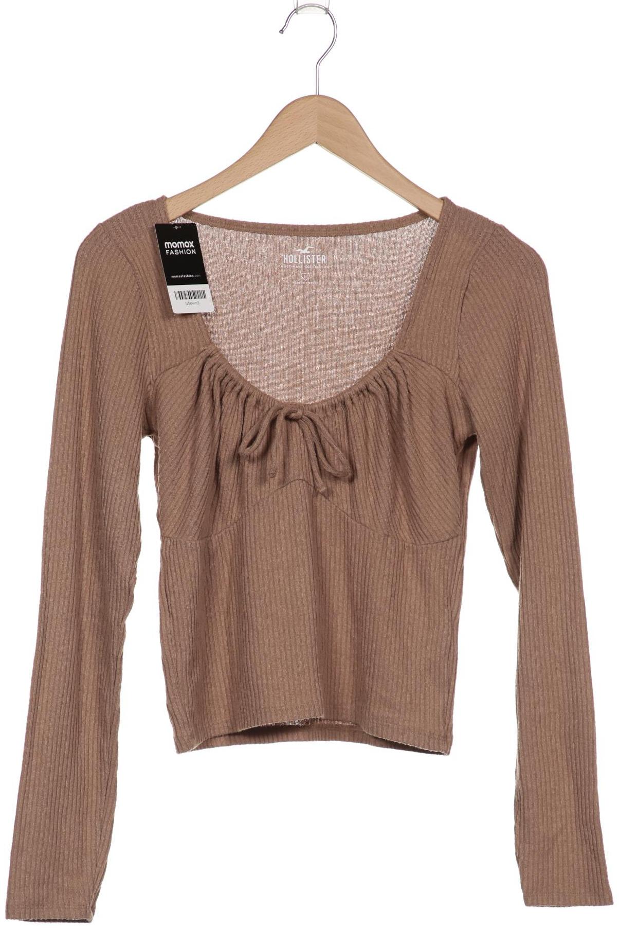 

Hollister Damen Langarmshirt, braun
