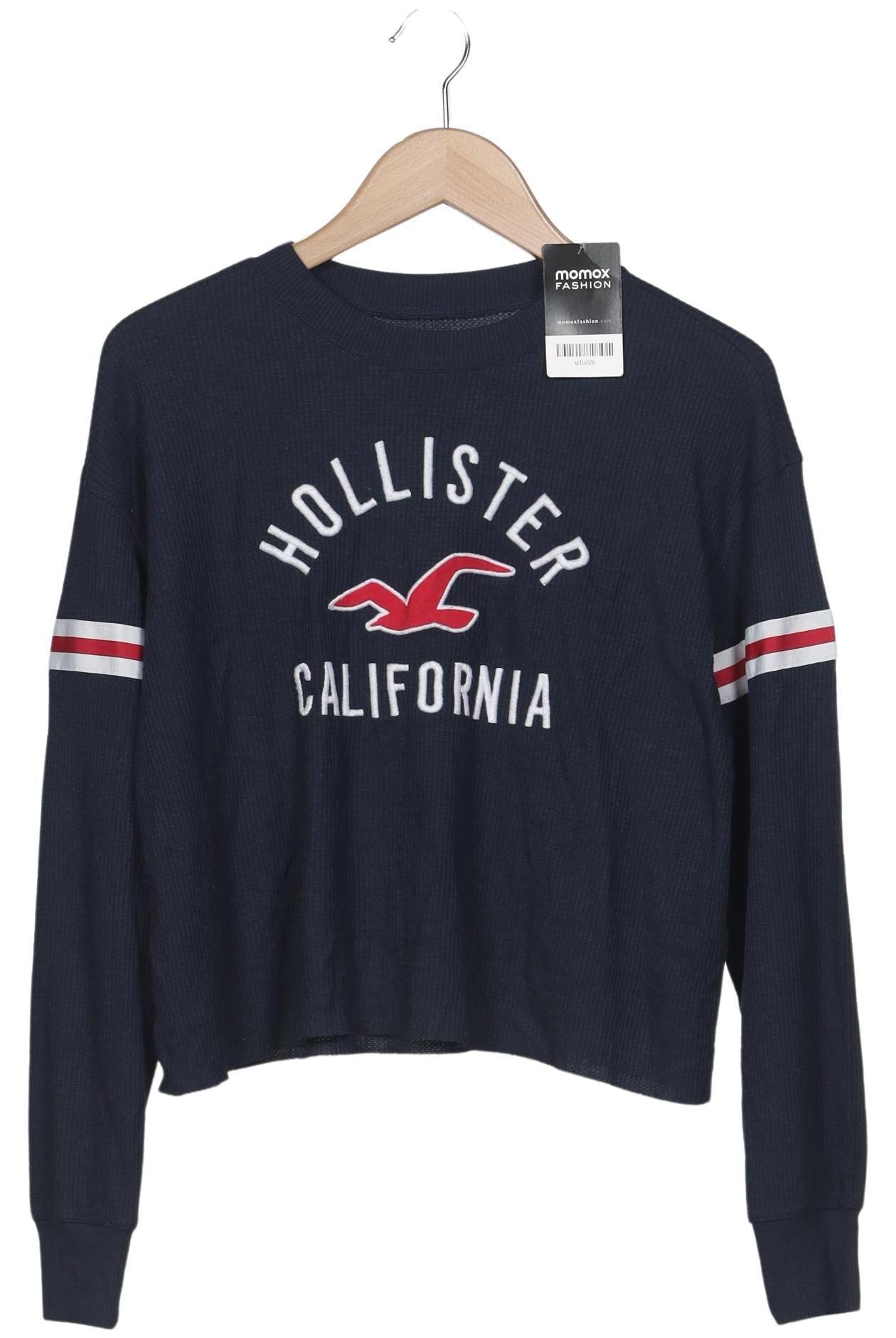 

Hollister Damen Langarmshirt, marineblau, Gr. 34